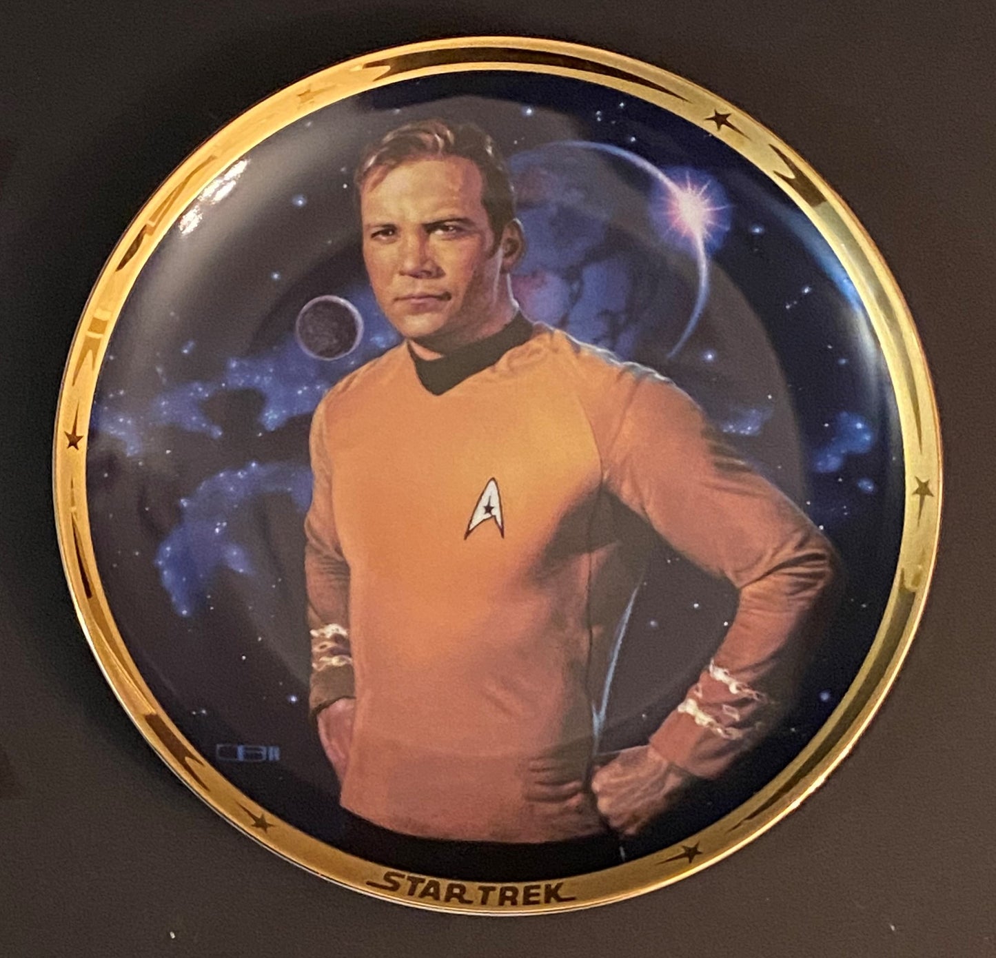 Star Trek 25th Anniversary Commemorative Plate
