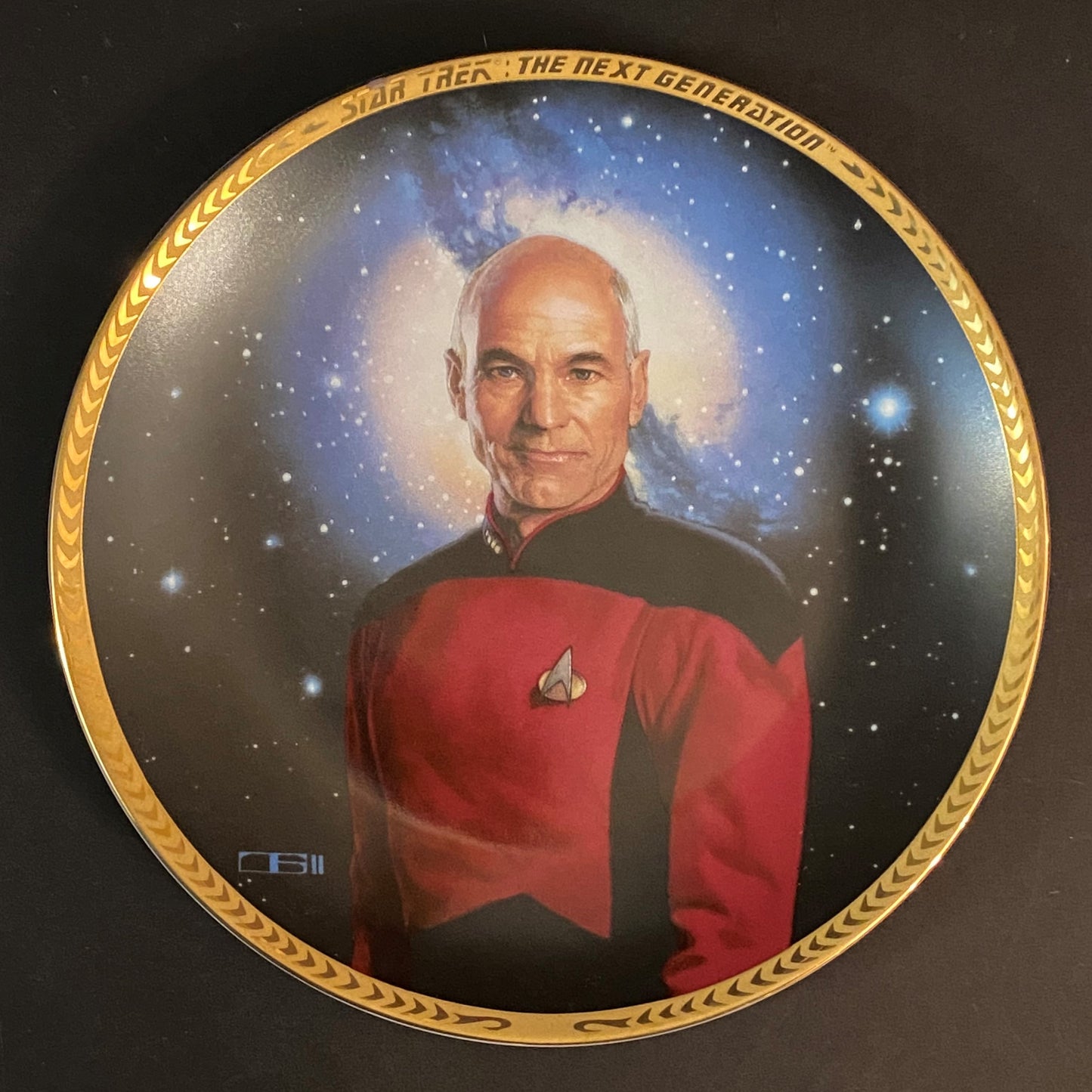 Star Trek: The Next Generation 5th Anniversary Commemorative Plate