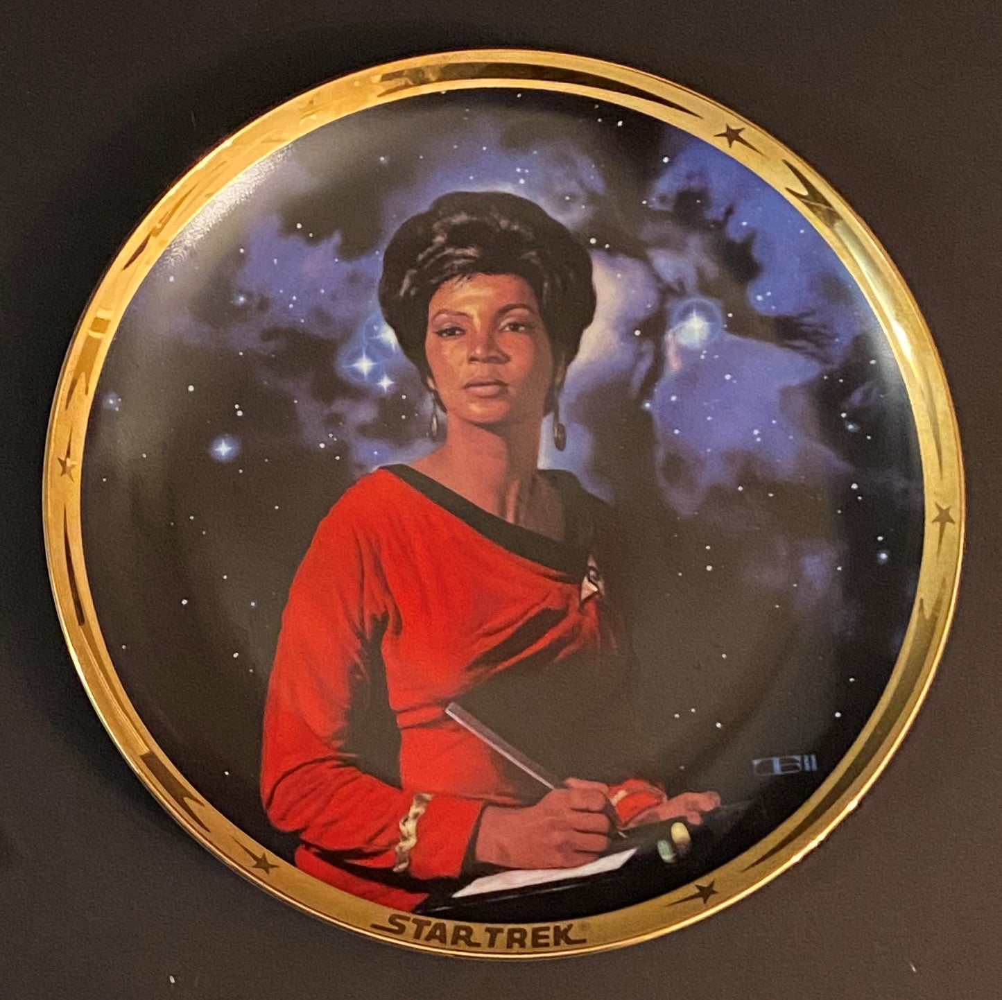 Star Trek 25th Anniversary Commemorative Plate