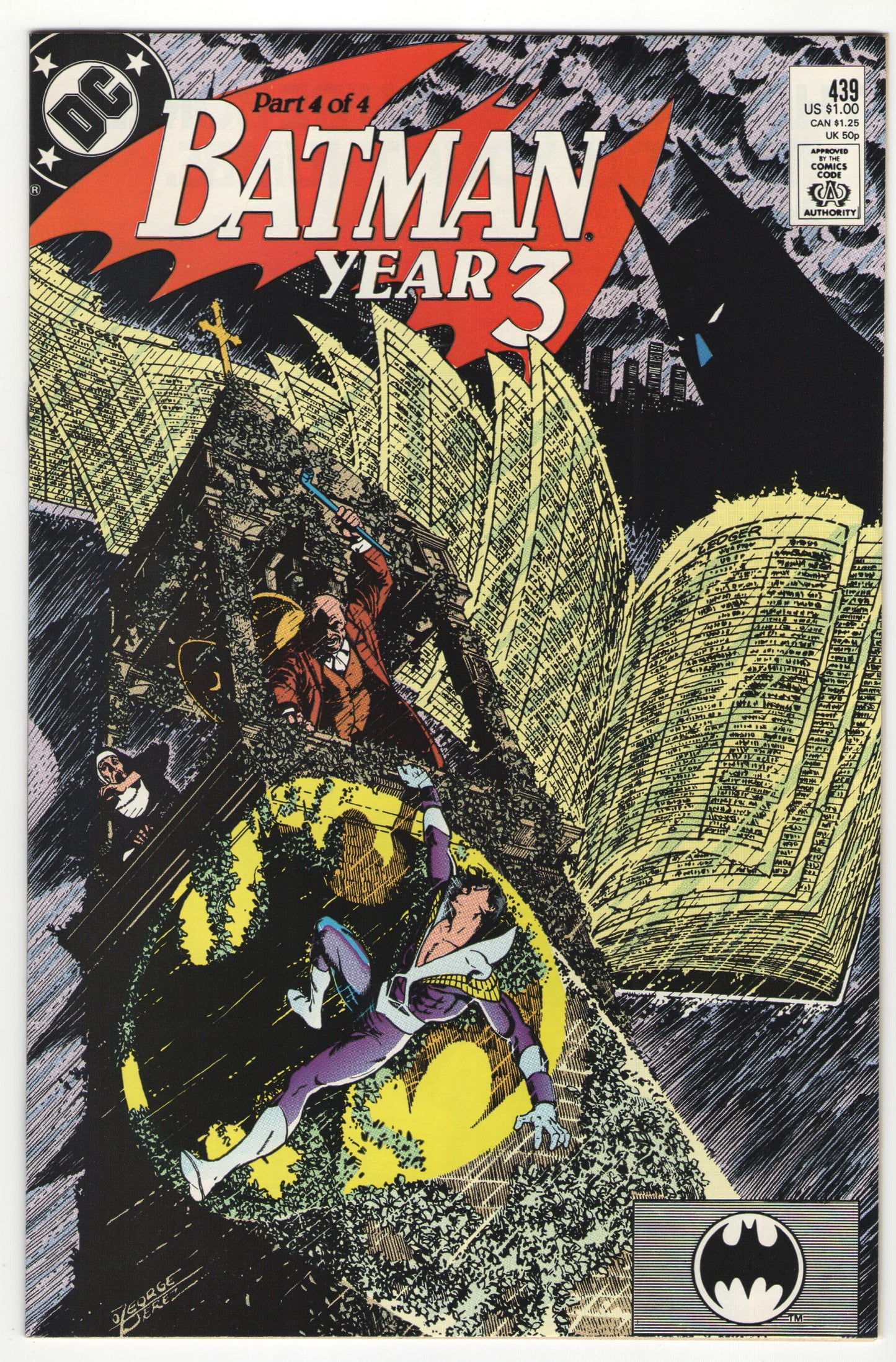 Batman #436-439 – “Batman Year 3” Story Arc (1989)
