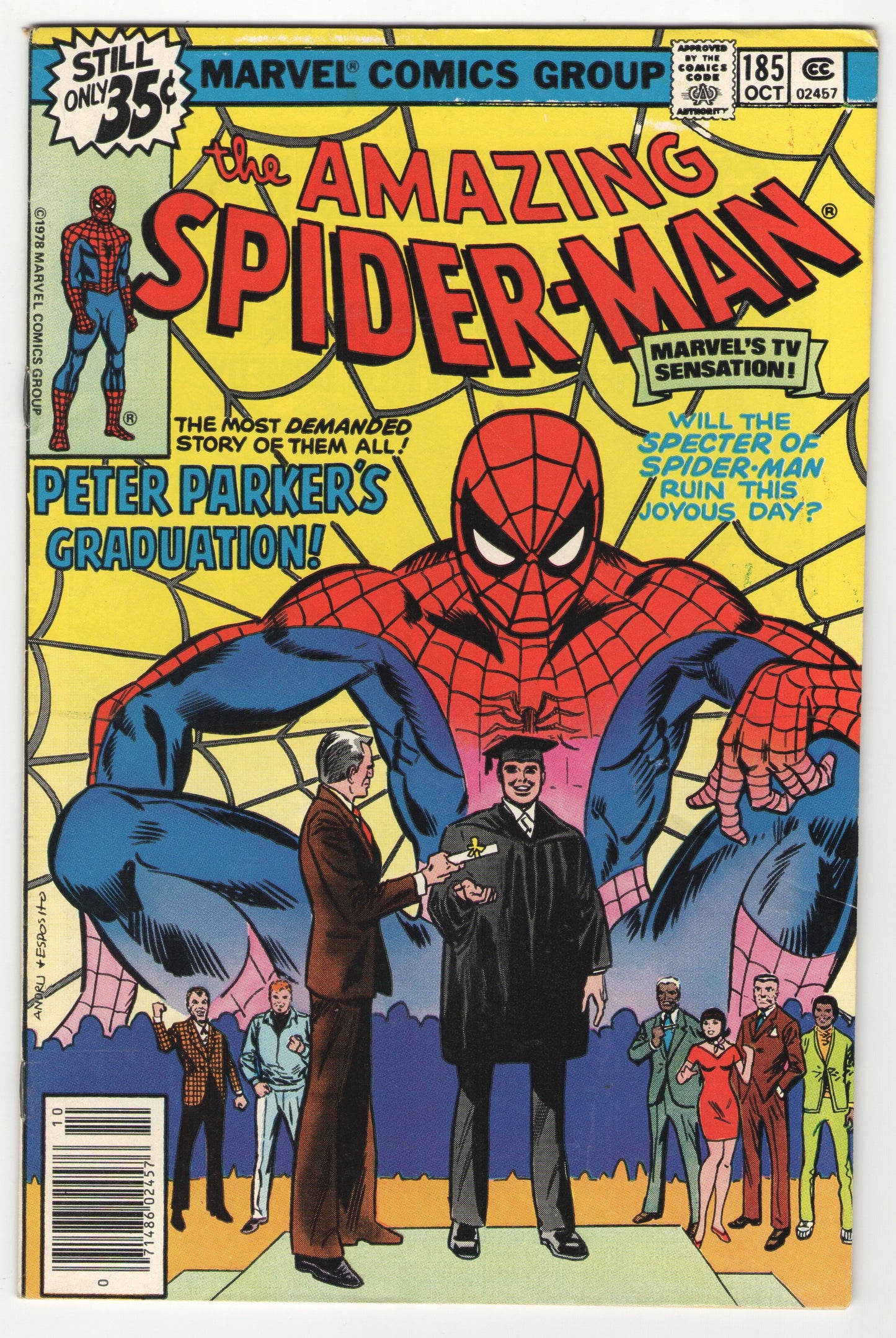 Amazing Spider-Man #184-185 (1978) Complete White Dragon Story Arc