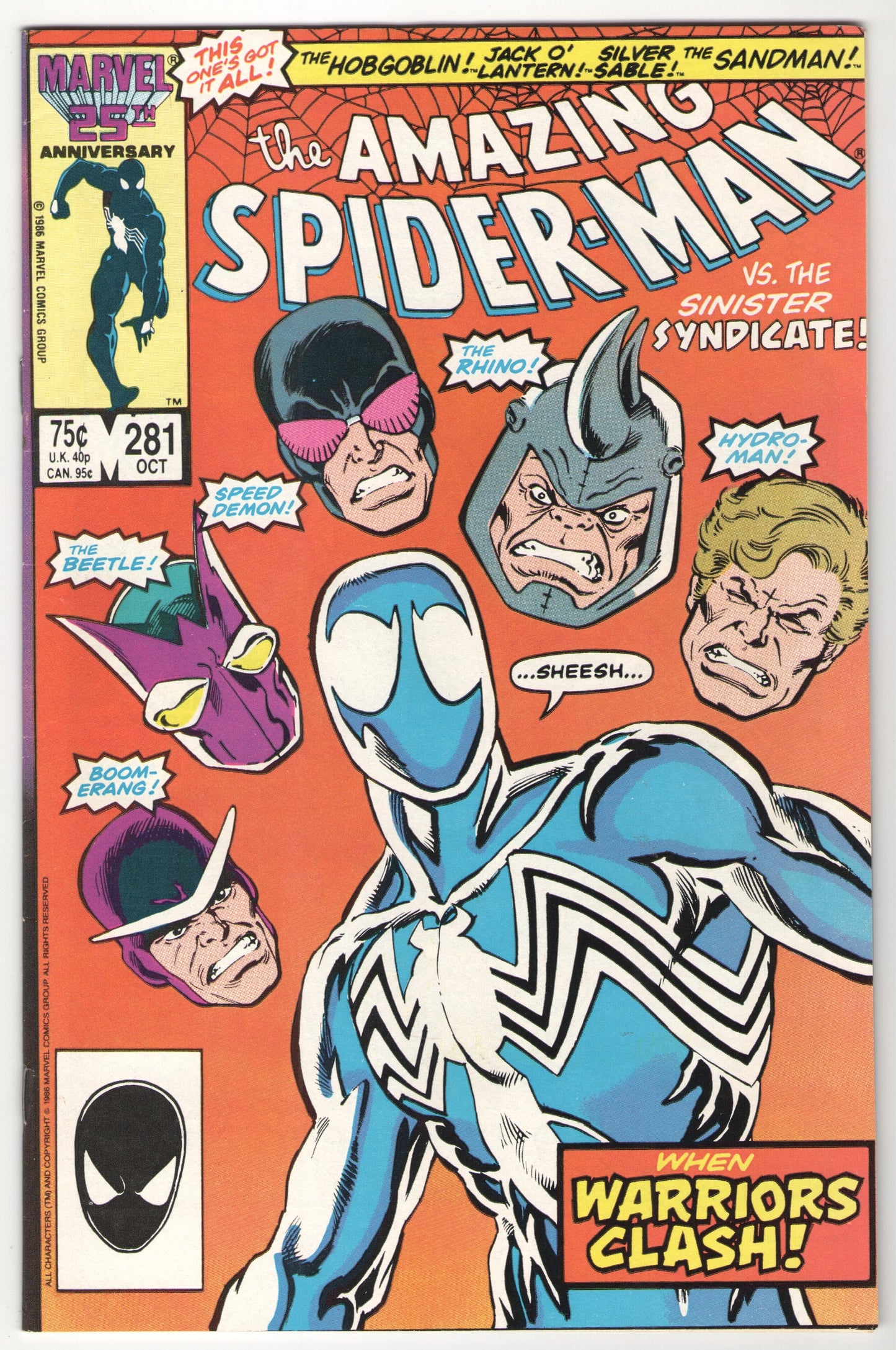 Amazing Spider-Man #280-281 “The Sinister Syndicate” Story Arc (1986)