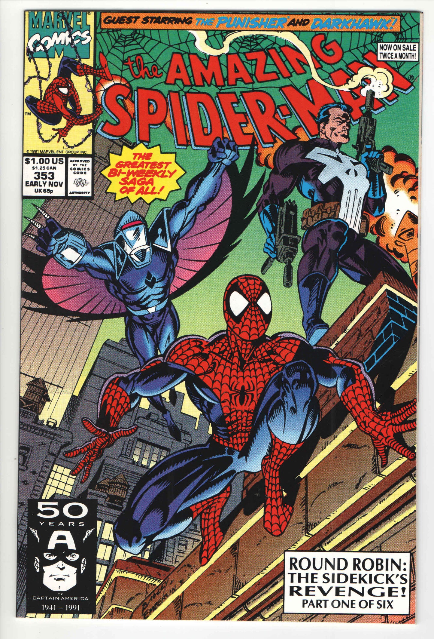 Amazing Spider-Man “Round Robin: The Sidekick’s Revenge” Complete Story Arc (1991)