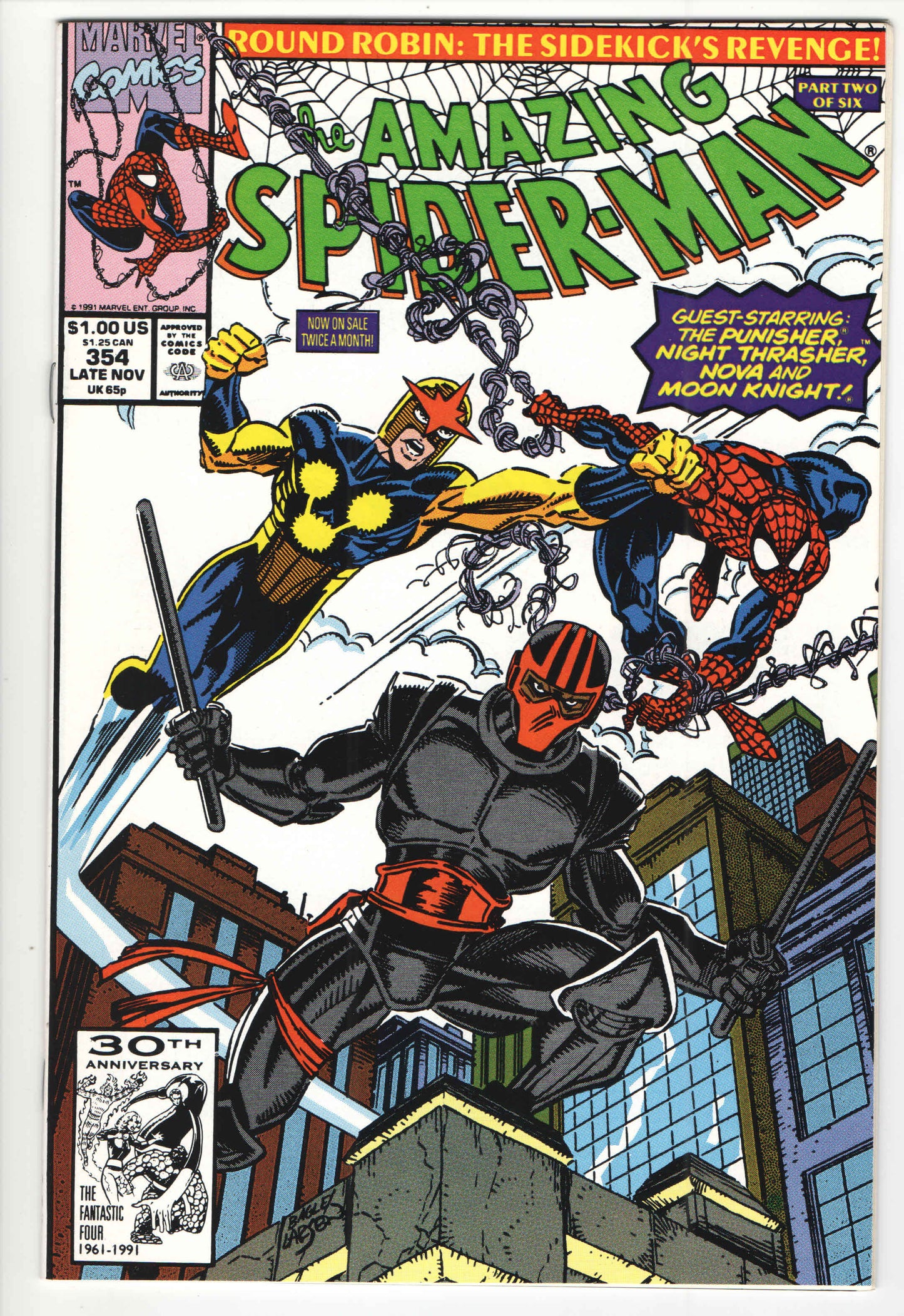 Amazing Spider-Man “Round Robin: The Sidekick’s Revenge” Complete Story Arc (1991)