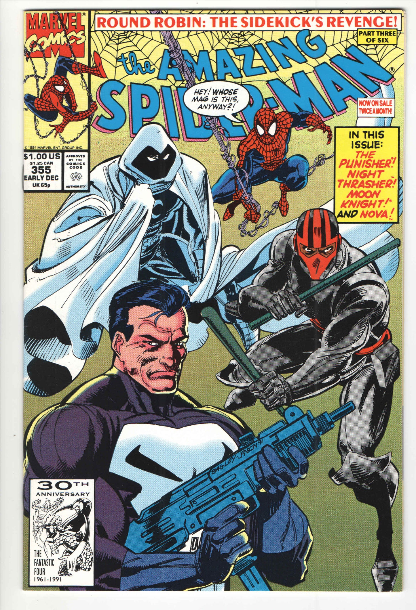 Amazing Spider-Man “Round Robin: The Sidekick’s Revenge” Complete Story Arc (1991)