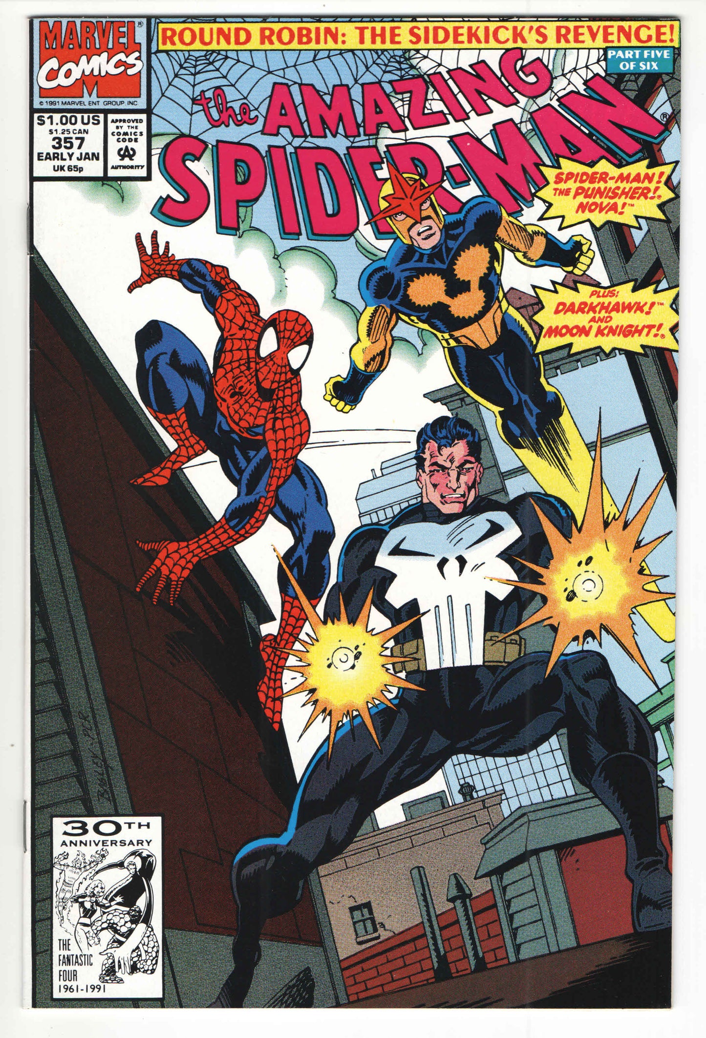 Amazing Spider-Man “Round Robin: The Sidekick’s Revenge” Complete Story Arc (1991)