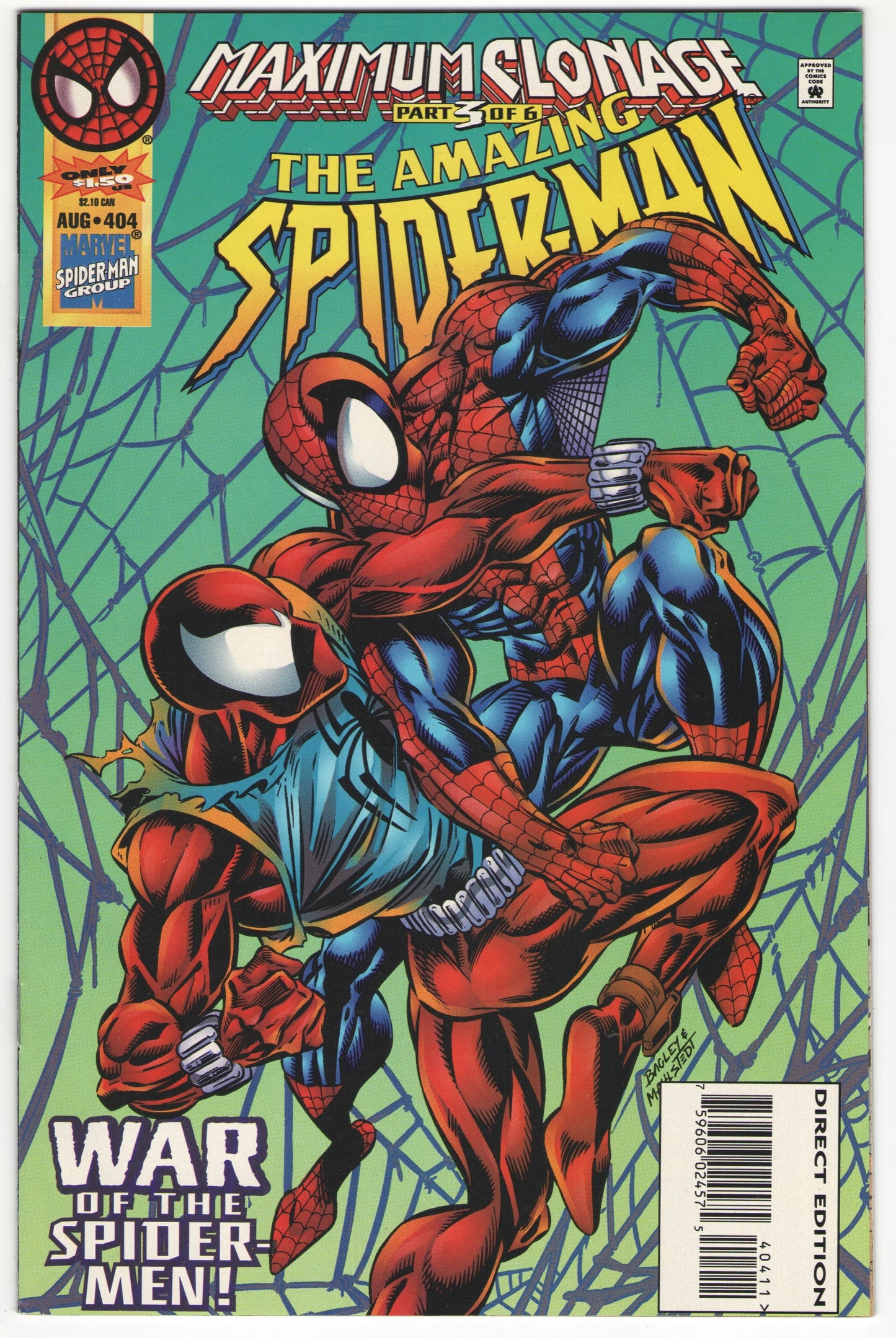 Spider-Man "Maximum Clonage" Complete Story Arc (1995)