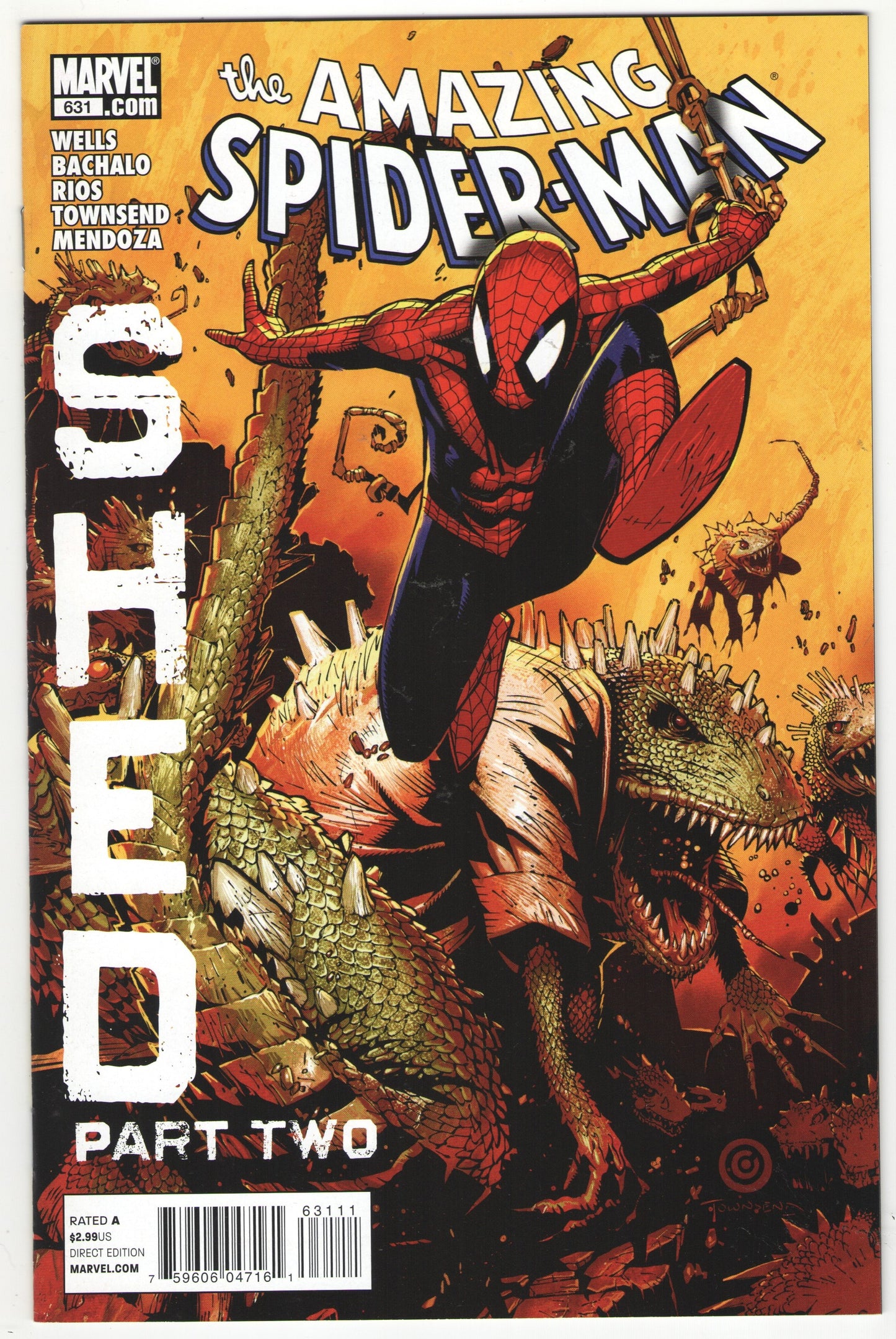 Amazing Spider-Man #630-633 “Shed” Complete Story Arc (2010)