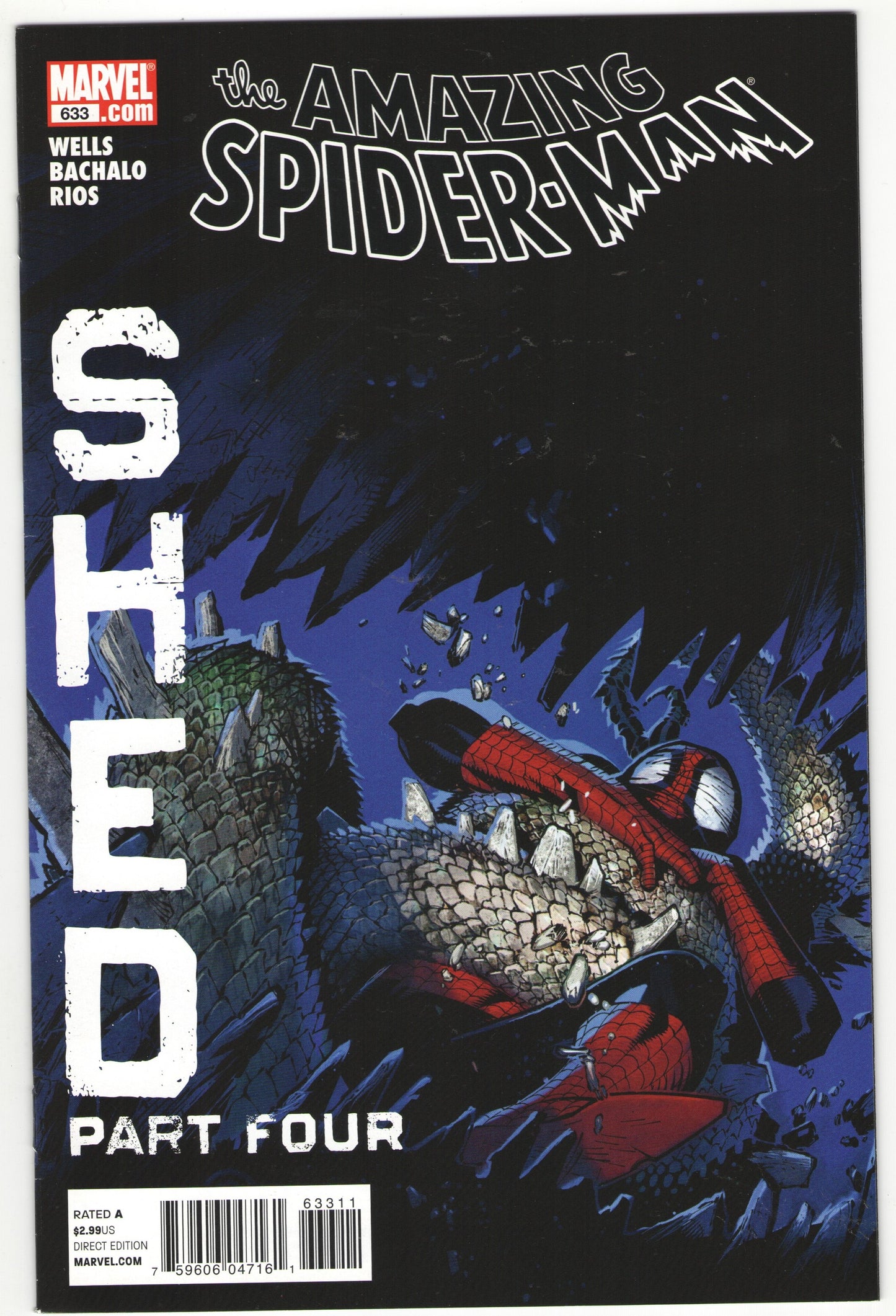 Amazing Spider-Man #630-633 “Shed” Complete Story Arc (2010)