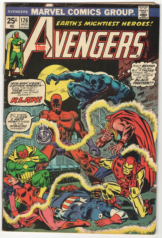 The Avengers #126 (1974)