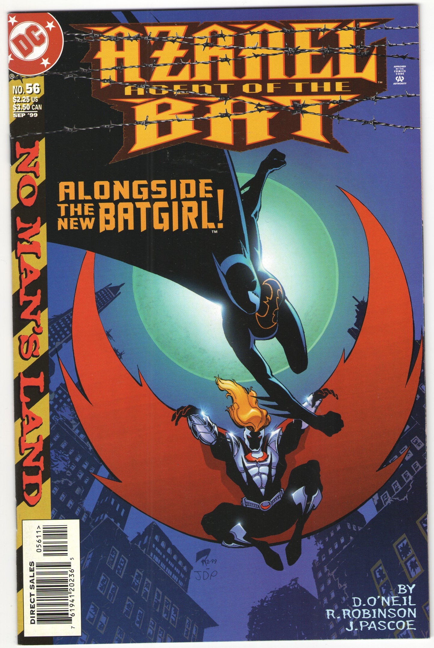 Azrael: Agent of the Bat “No Man’s Land” Issues #50-57, 60 Bundle