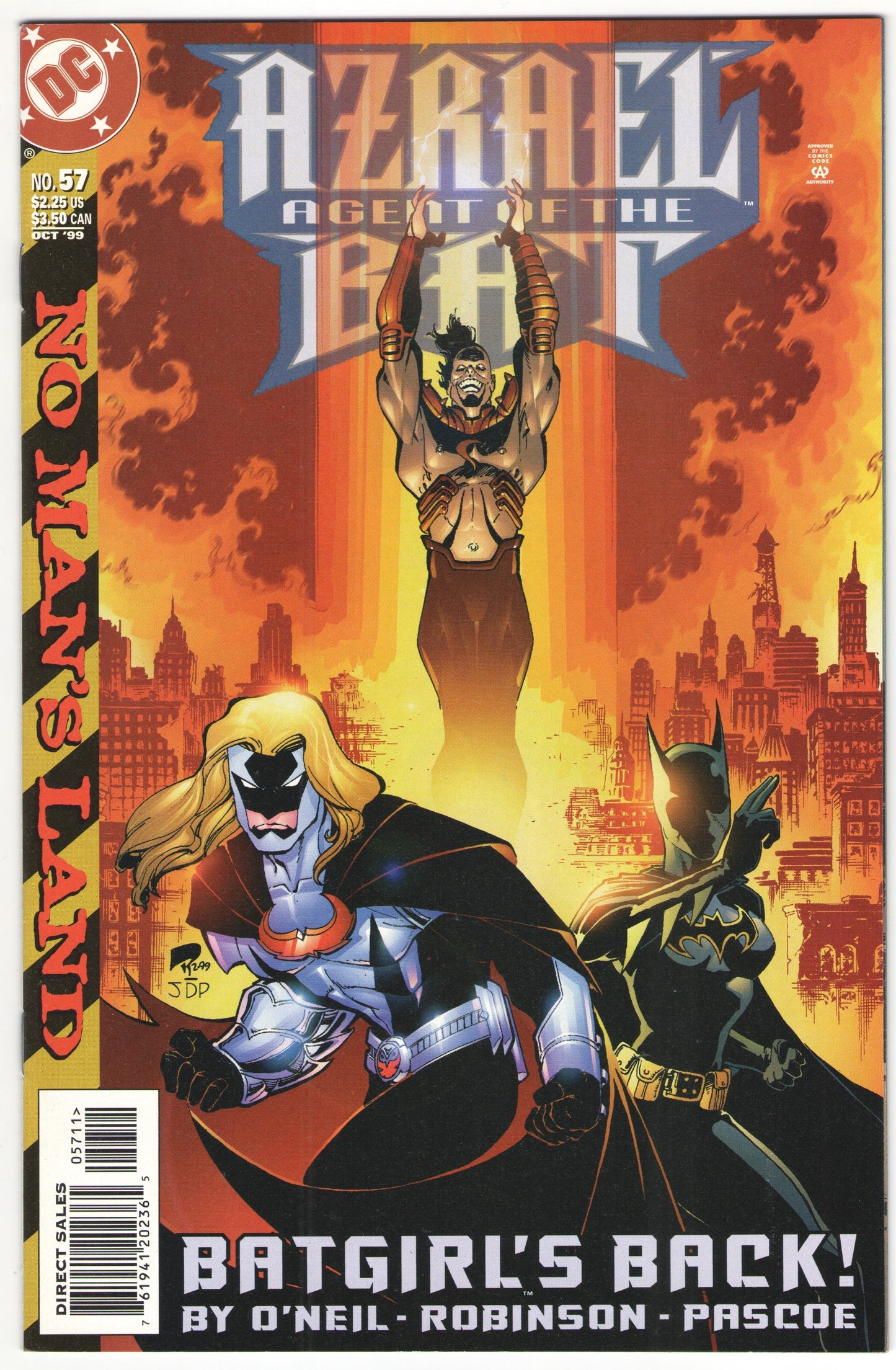 Azrael: Agent of the Bat “No Man’s Land” Issues #50-57, 60 Bundle