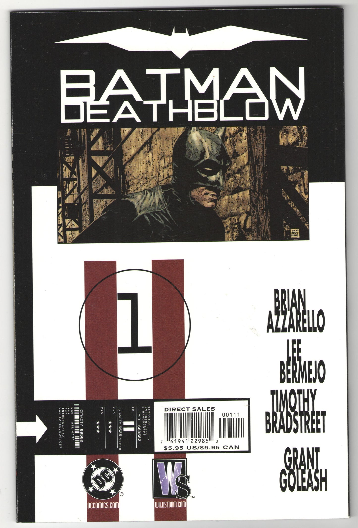 Batman/Deathblow: "After the Fire" Complete Limited Series (2002)