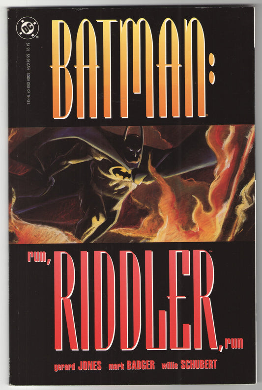 Batman: Run, Riddler, Run Complete Limited Series (1992)