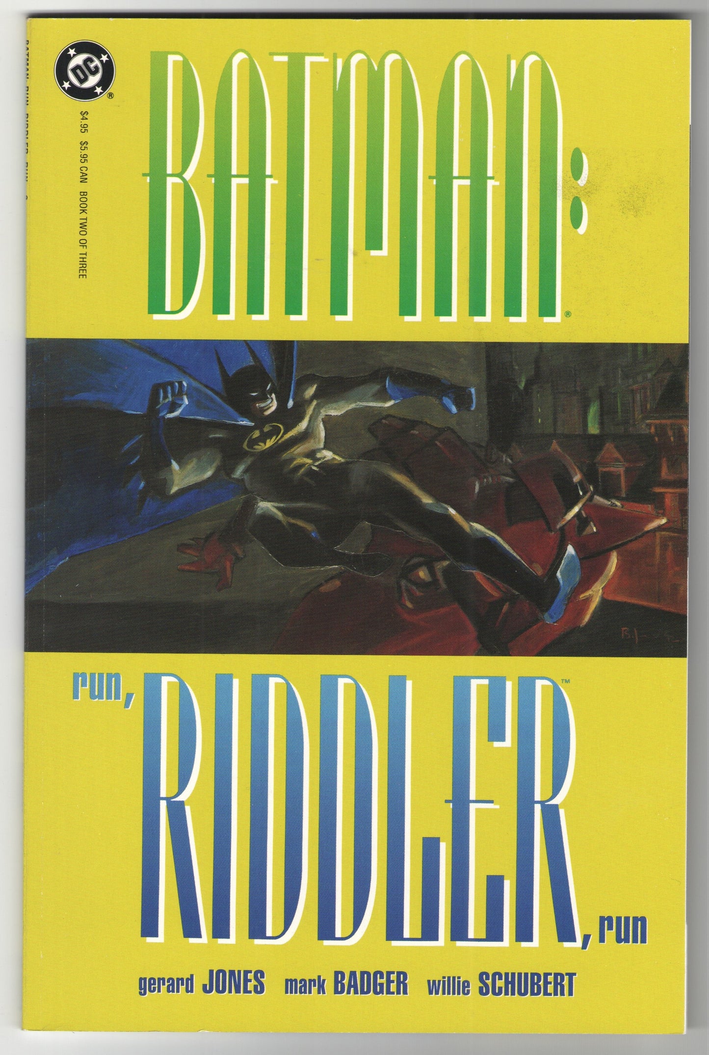 Batman: Run, Riddler, Run Complete Limited Series (1992)