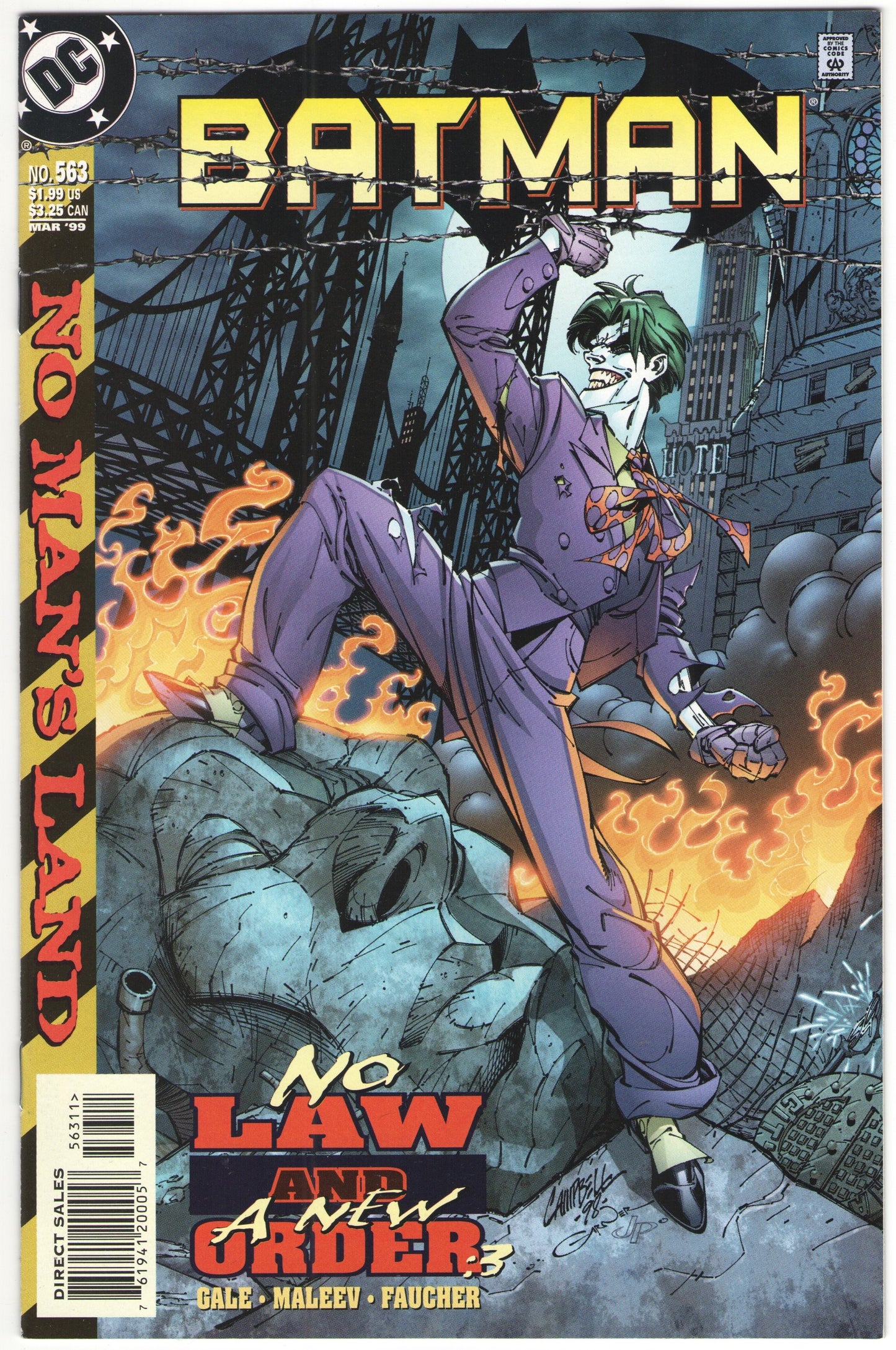 Batman: No Man's Land: "No Law and A New Order" Story Arc (1999)