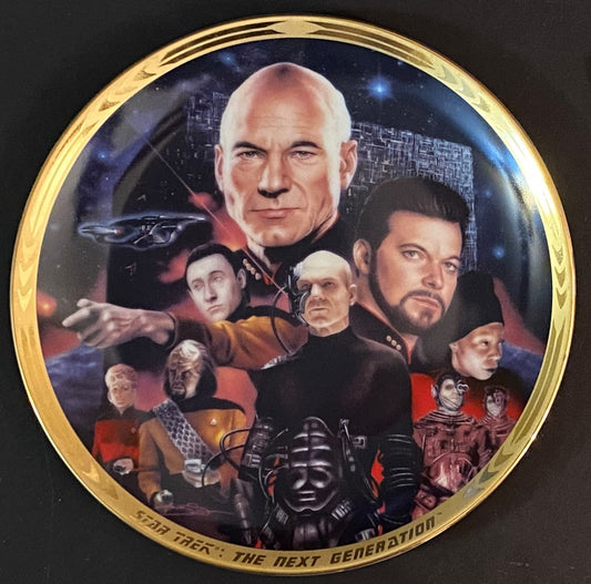 Star Trek: The Next Generation Commemorative Plate