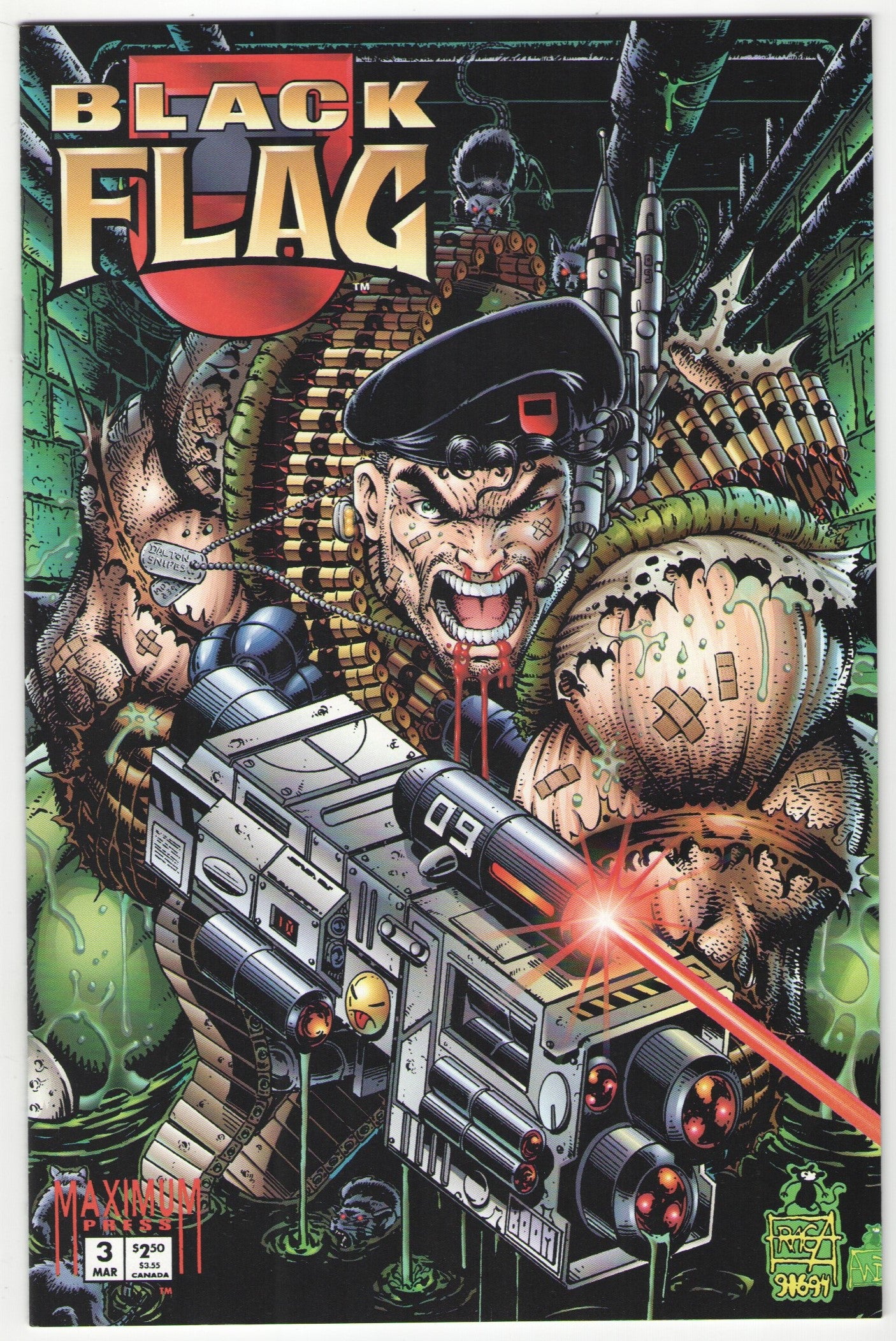 Black Flag Limited Series, Issues 1-4 (1994)