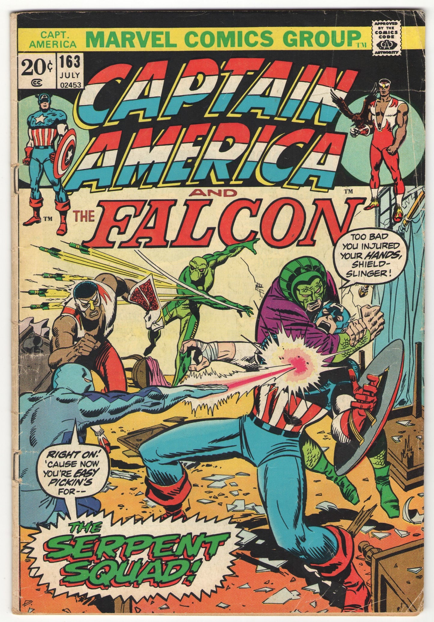 Captain America and The Falcon #163 (1973)