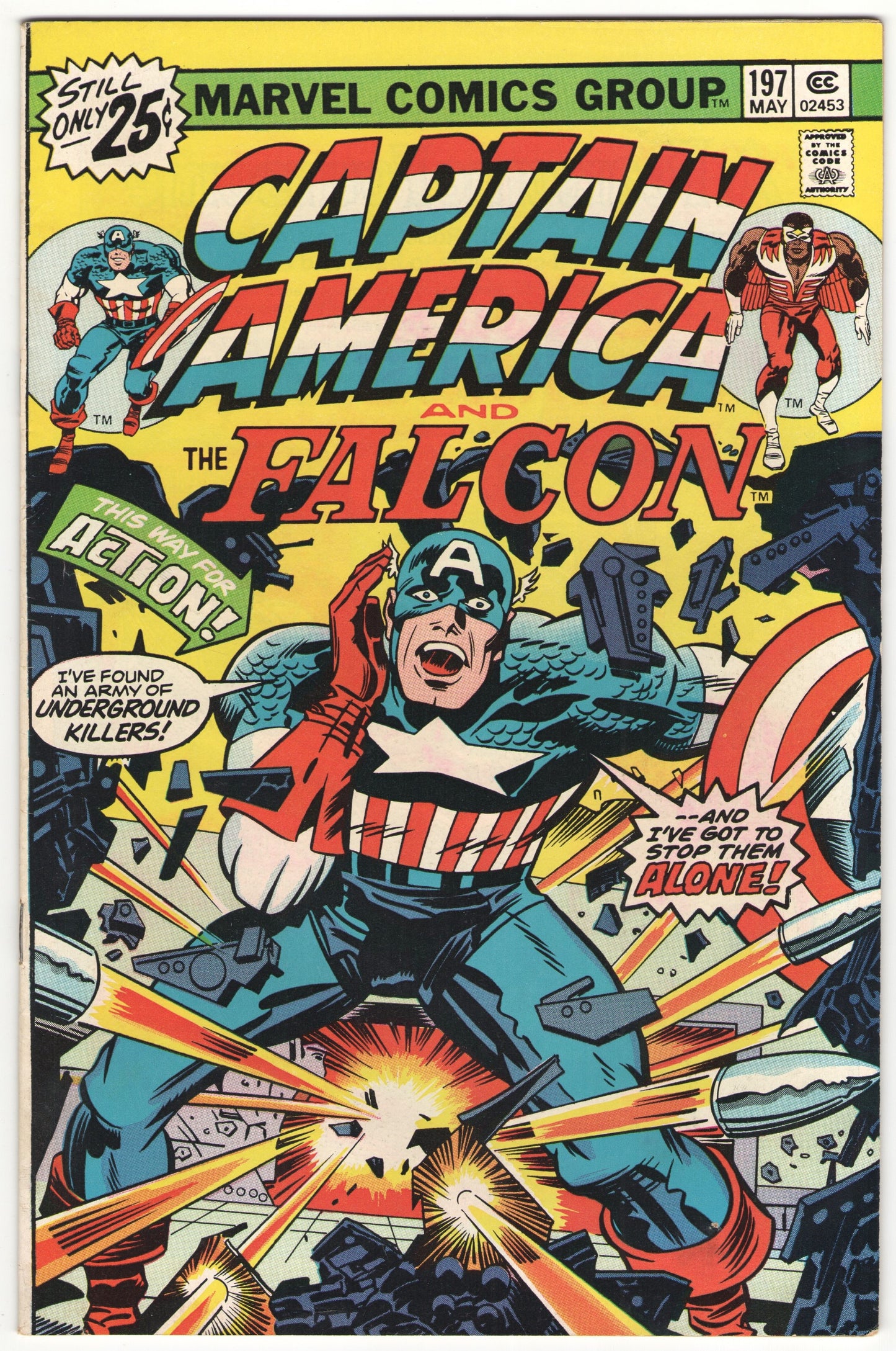 Captain America and The Falcon #197 (1976)