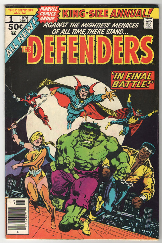 The Defenders King-Size Annual #1 (1976)