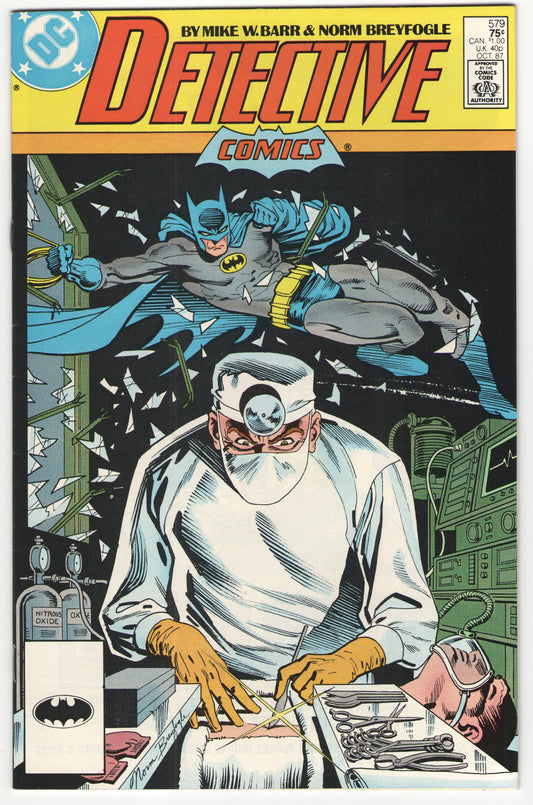 Detective Comics “The Crime Doctor” Story Arc (1987)