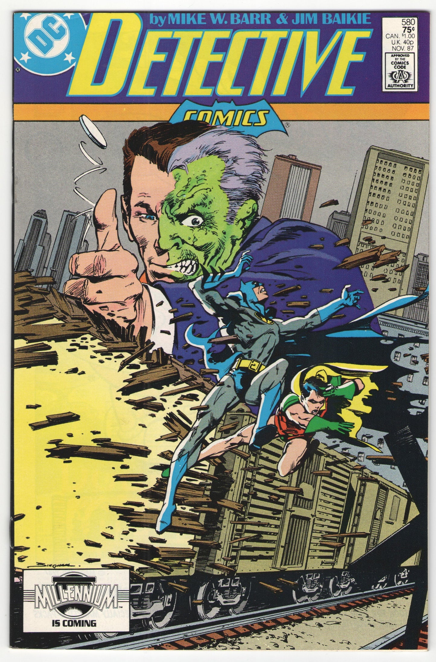 Detective Comics “The Crime Doctor” Story Arc (1987)