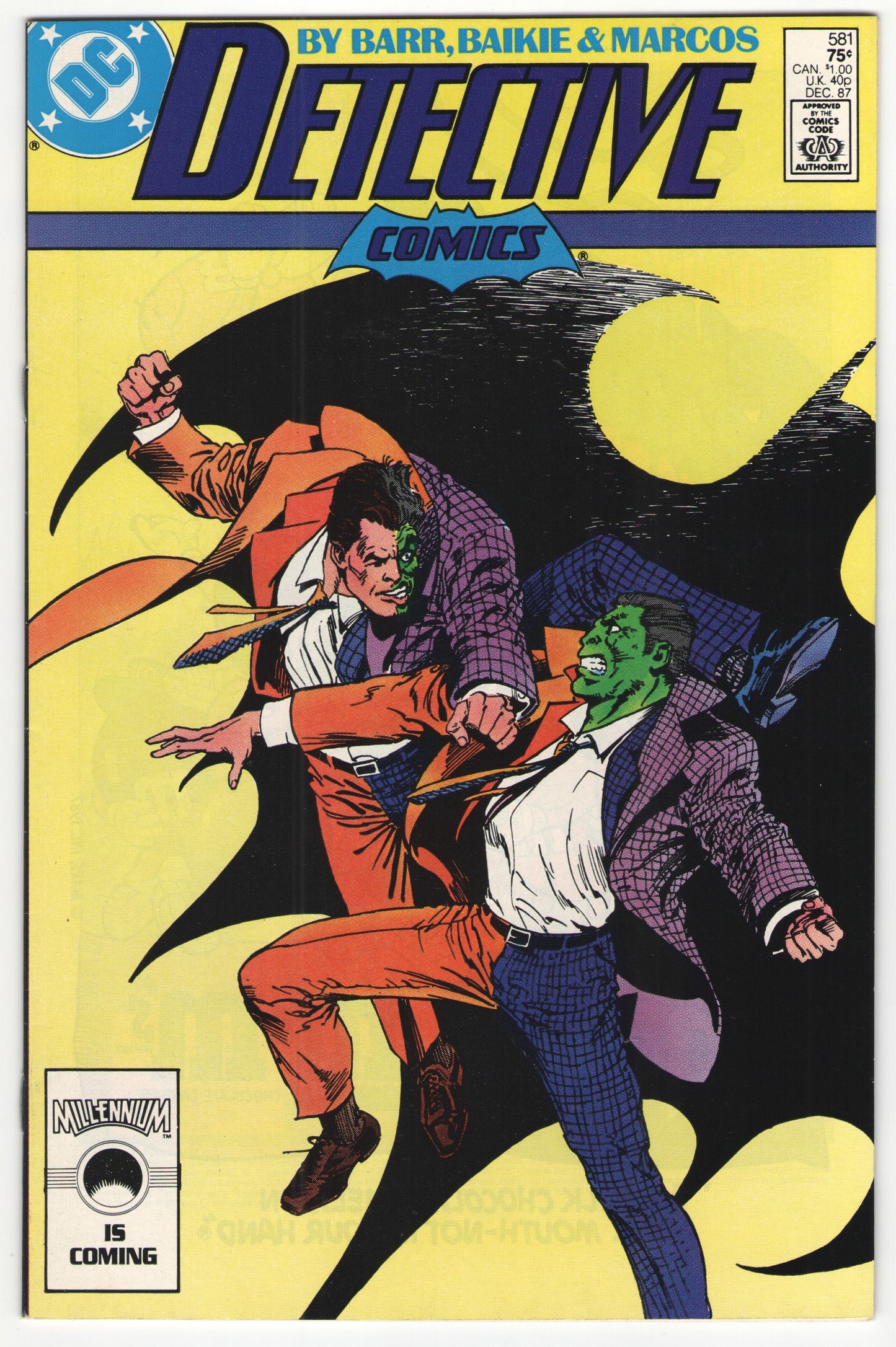 Detective Comics “The Crime Doctor” Story Arc (1987)