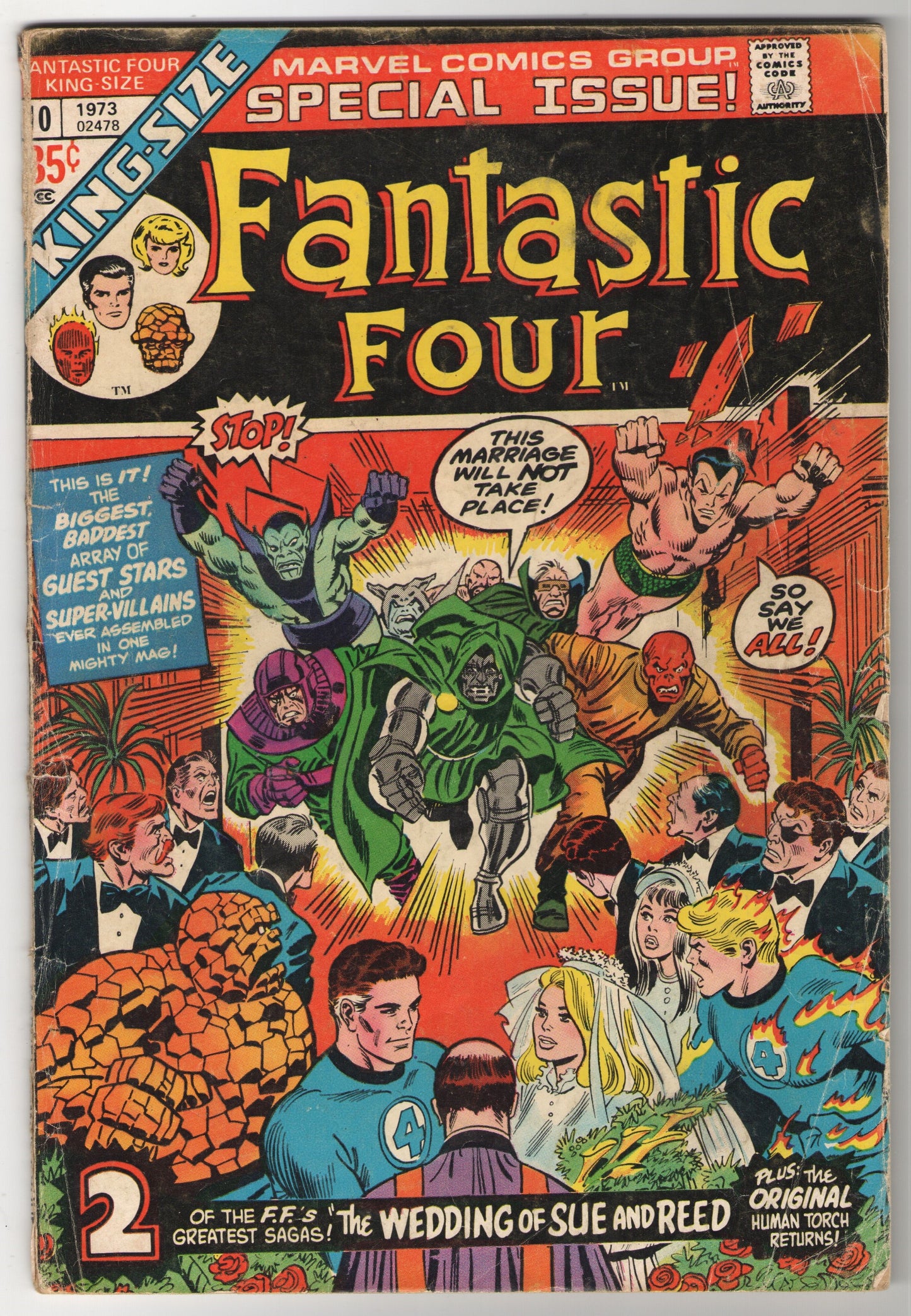 Fantastic Four King-Size Annual #10 (1973)