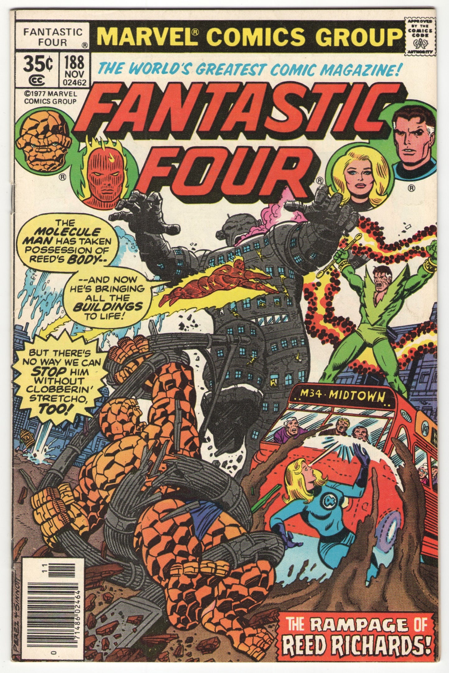 Fantastic Four #187-188 “Trouble Times Two” Story Arc (1977)