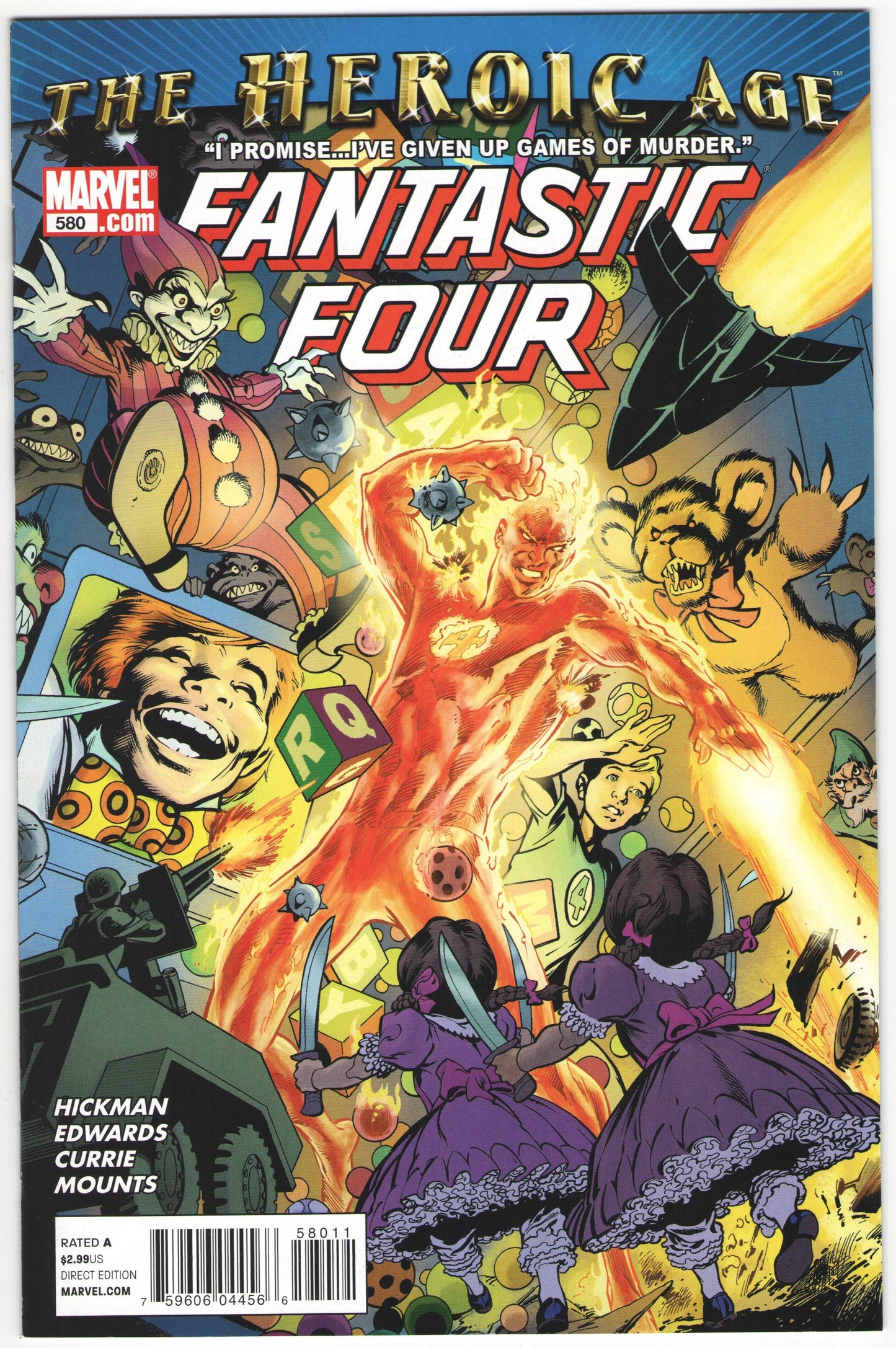 Fantastic Four “The Heroic Age” Complete Story Arc (2010)