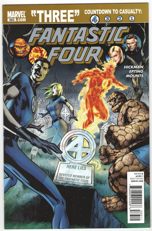 Fantastic Four “Three” Complete Story Arc (2011)