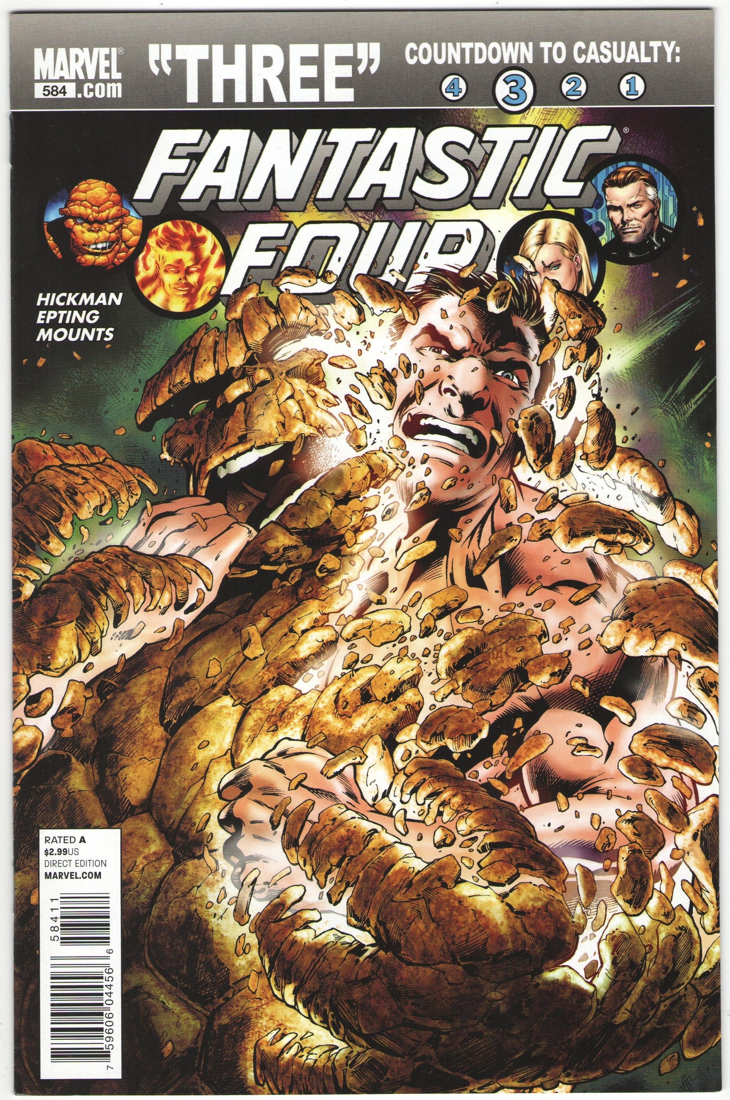 Fantastic Four “Three” Complete Story Arc (2011)