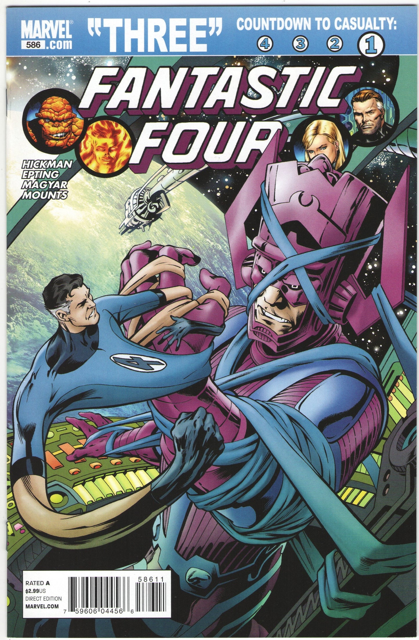 Fantastic Four “Three” Complete Story Arc (2011)