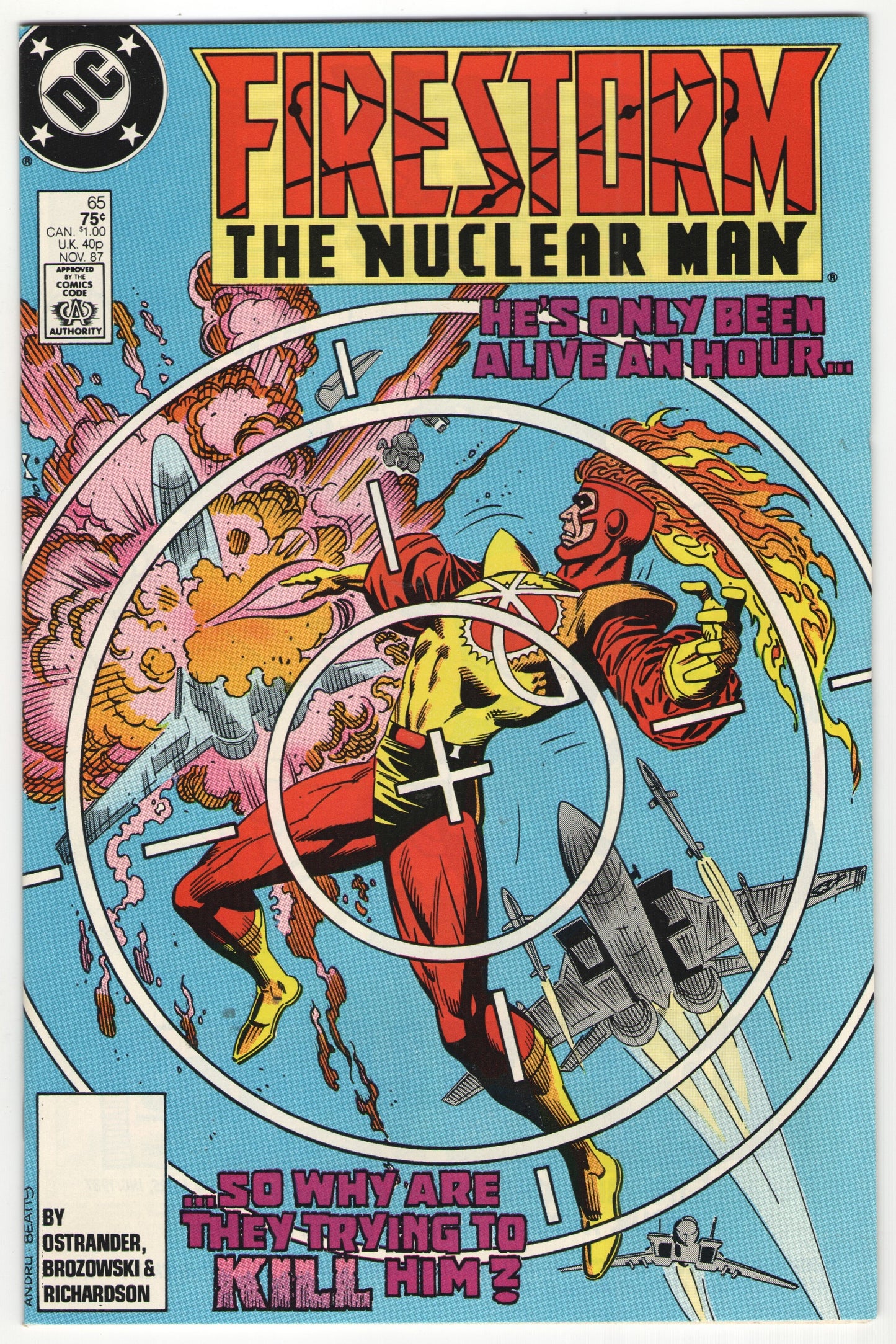 Firestorm, The Nuclear Man #65 (1987)