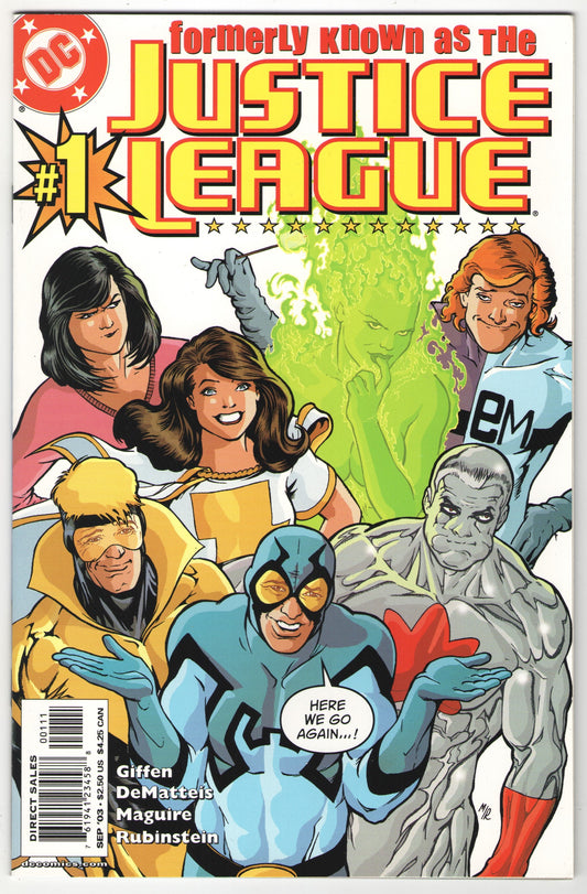 Formerly Known as the Justice League #1 (2003)