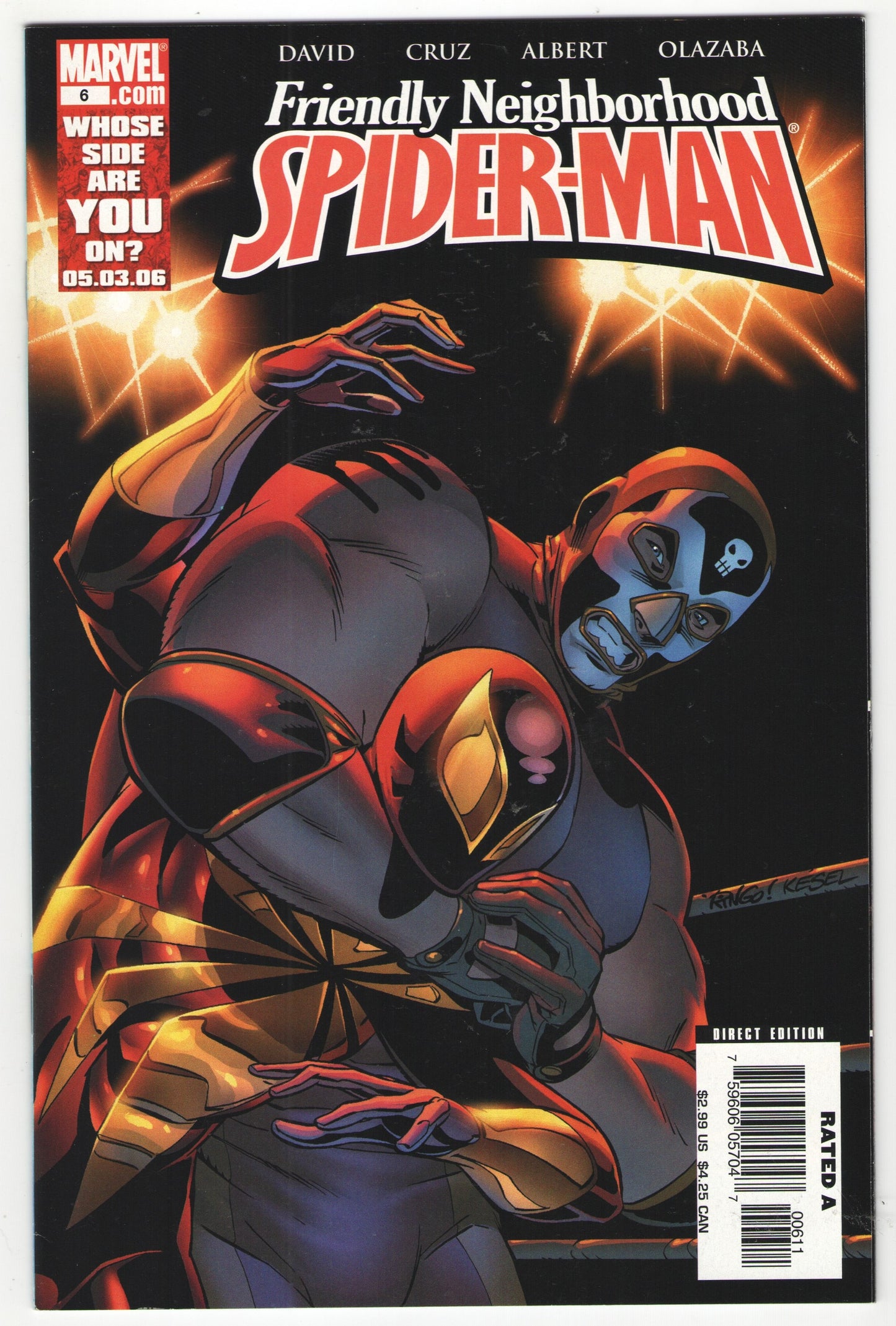 Friendly Neighborhood Spider-Man #6-7 “Masks” Story Arc (2006)