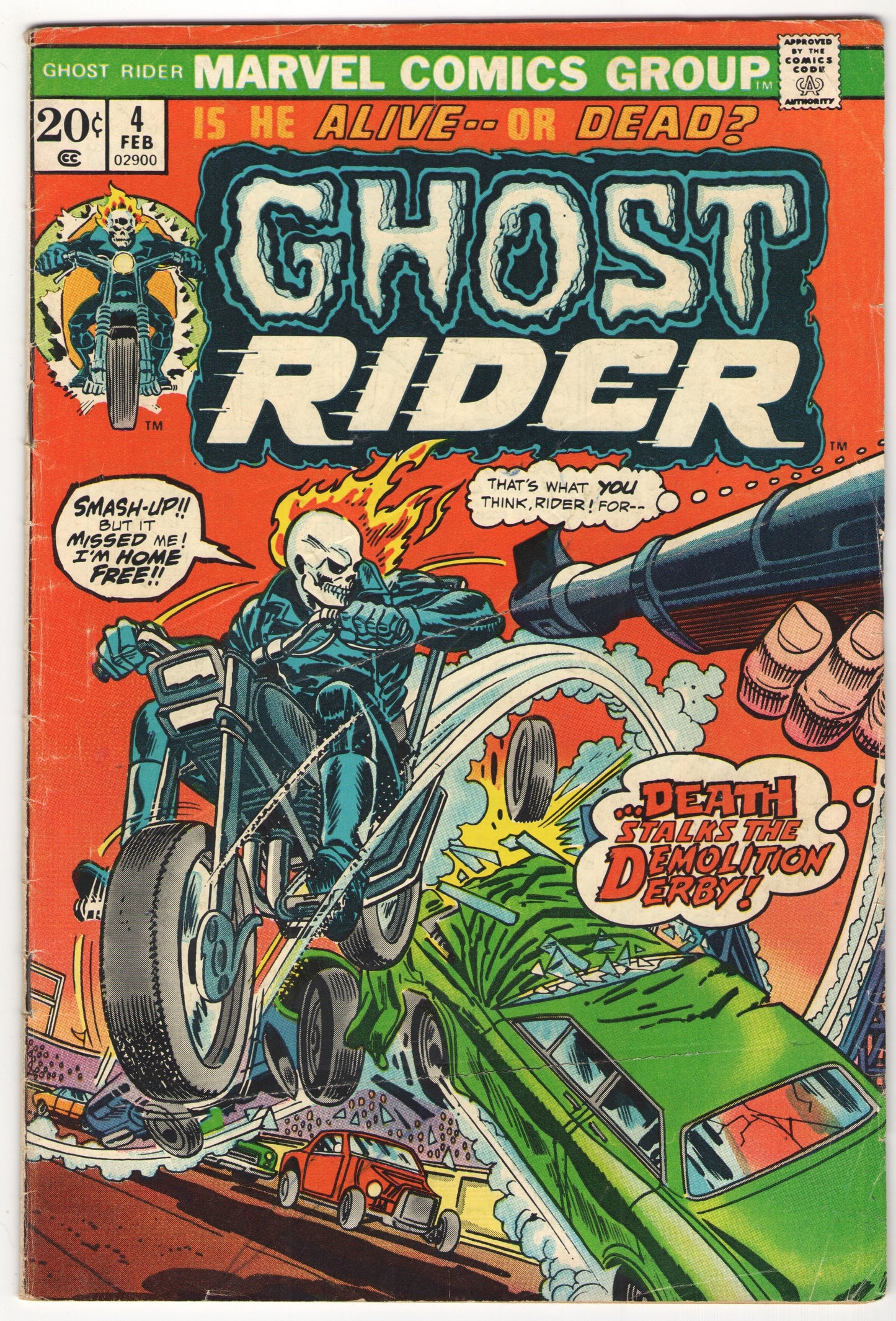 Ghost Rider #4 (1974)