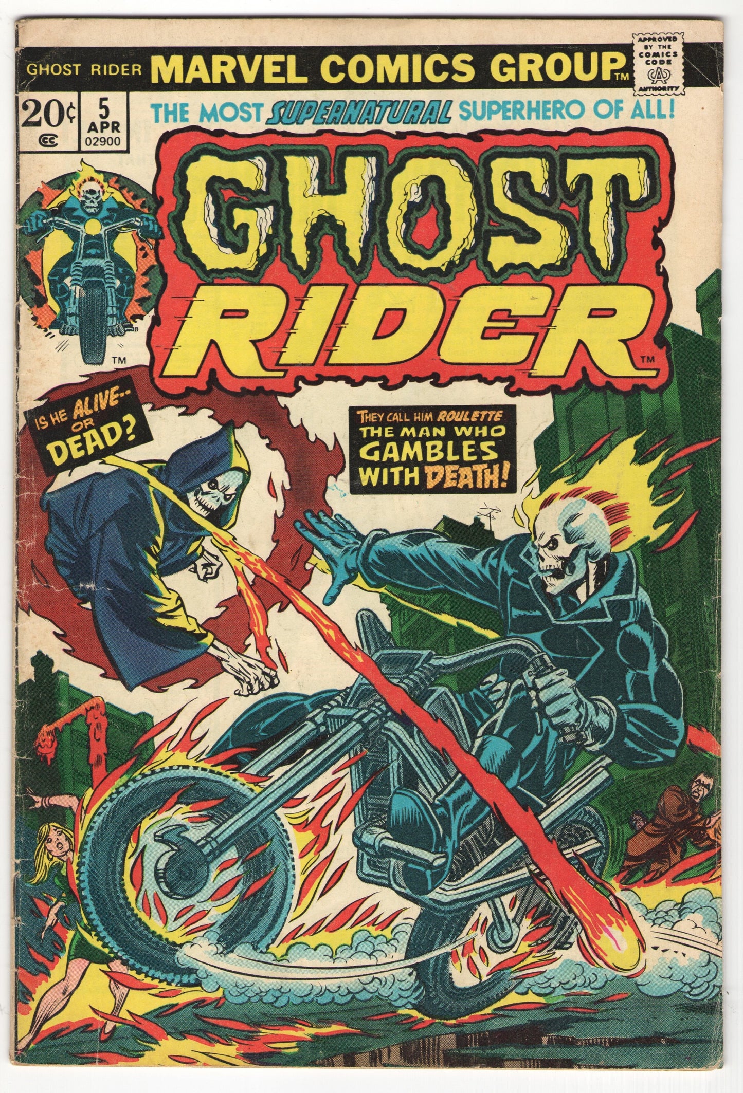 Ghost Rider #5 (1974)