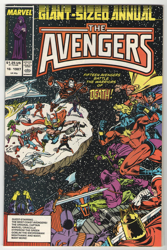 Avengers Giant-Sized Annual #16 (1987)