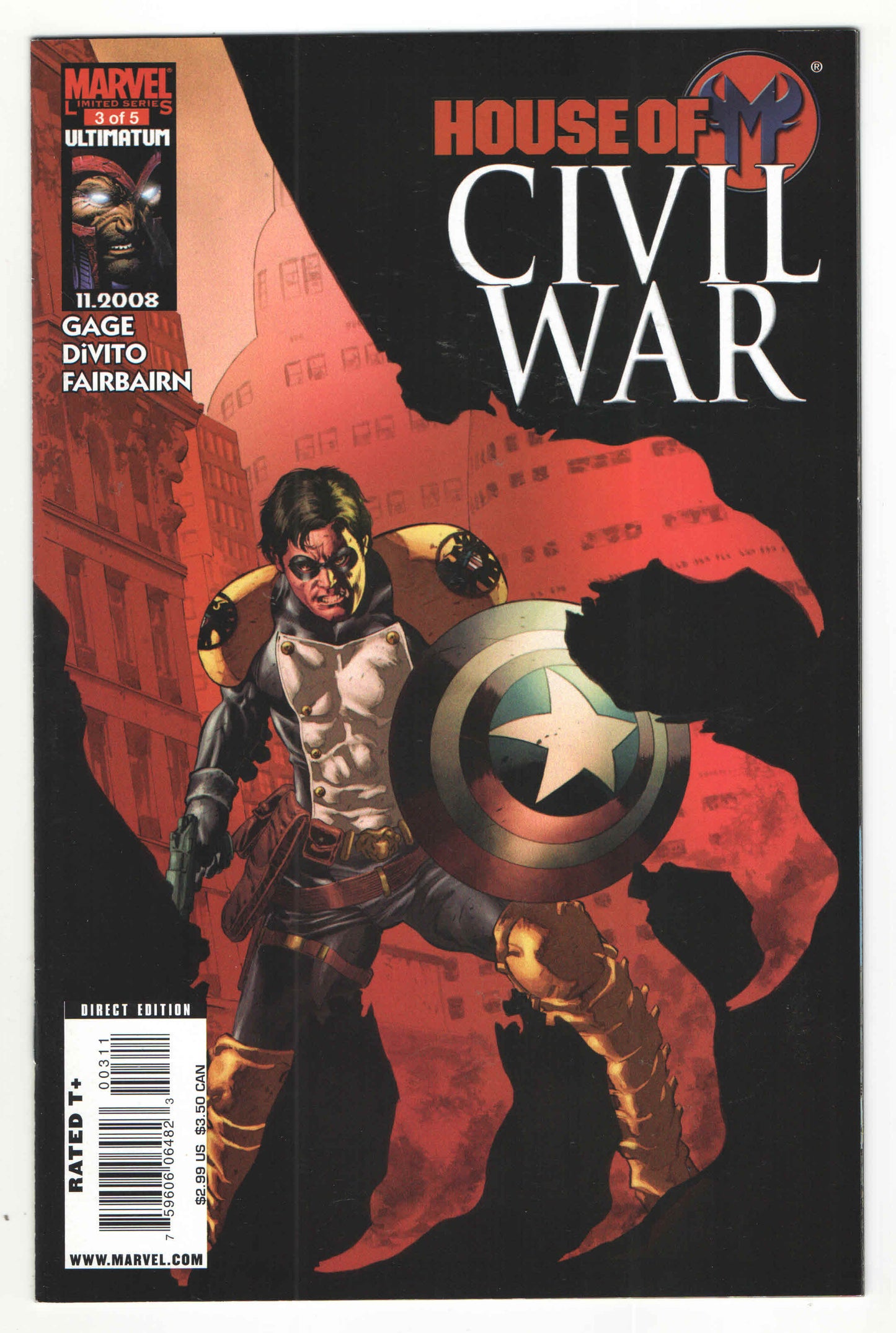 “Civil War: House of M” Complete Limited Series (2008)