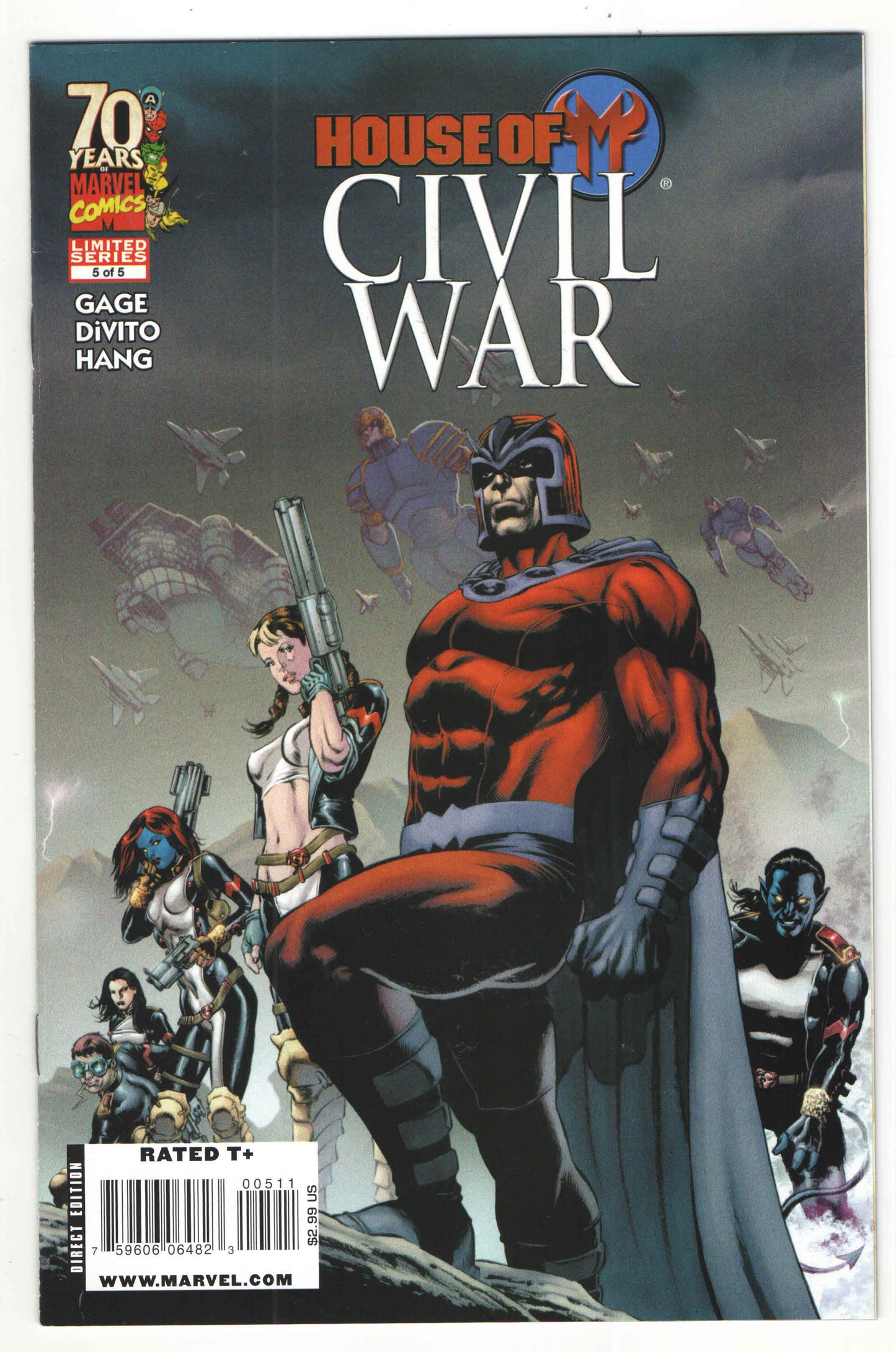 “Civil War: House of M” Complete Limited Series (2008)