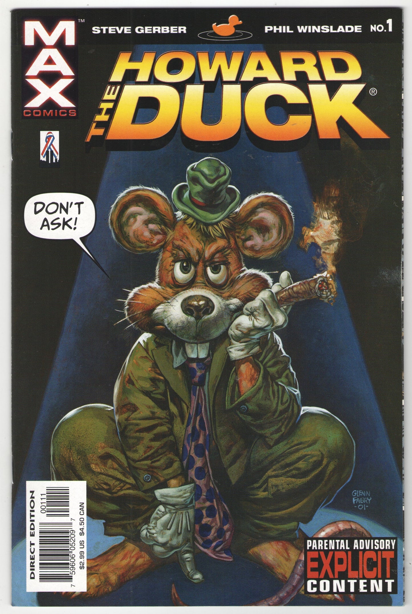 Howard The Duck (2002) Issues #1-3