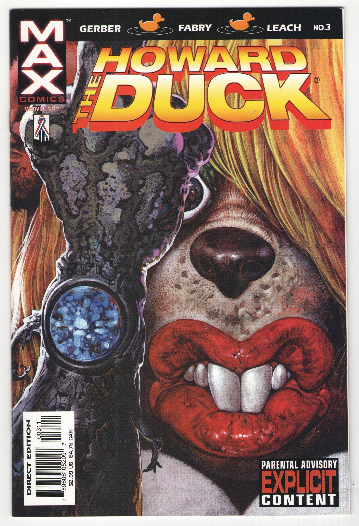 Howard The Duck (2002) Issues #1-3