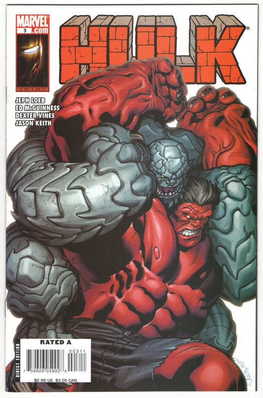 Hulk #3A, 3C (2008)