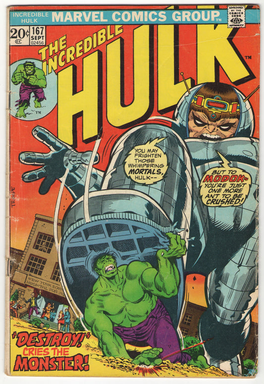 The Incredible Hulk #167 (1973)