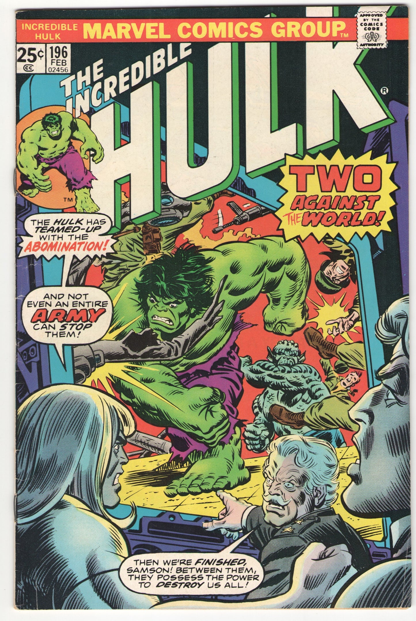 The Incredible Hulk #196 (1976)