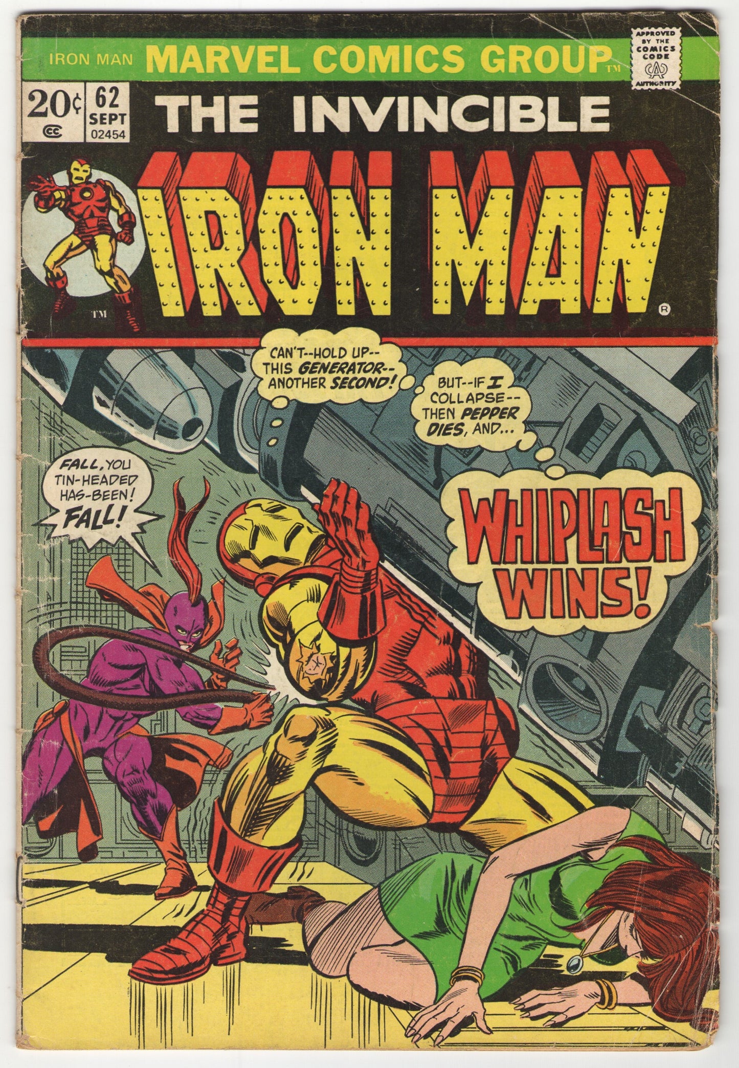 The Invincible Iron Man #62 (1973)