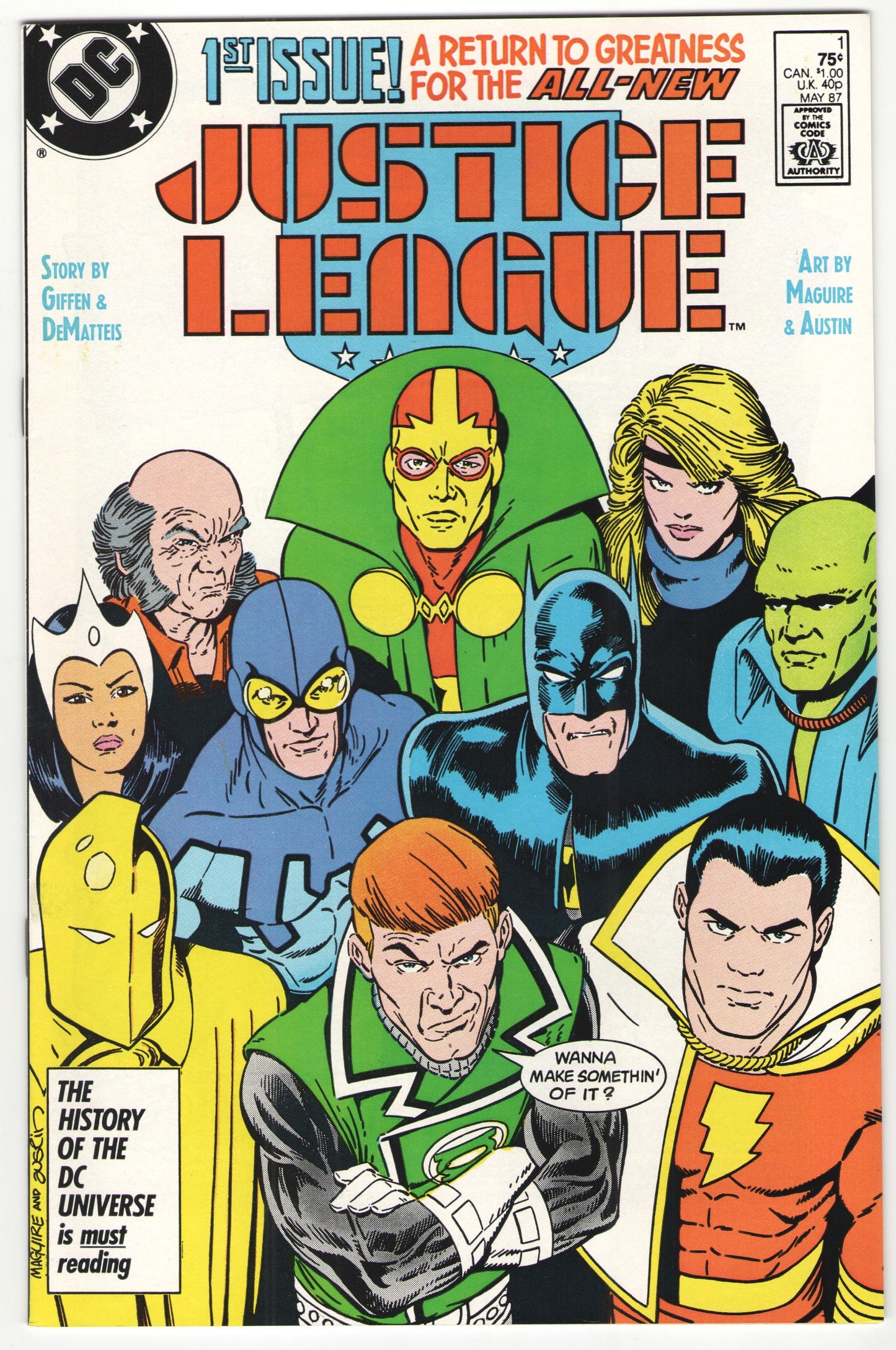 Justice League #1 (1987)