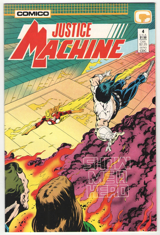 Justice Machine #4 (1987)